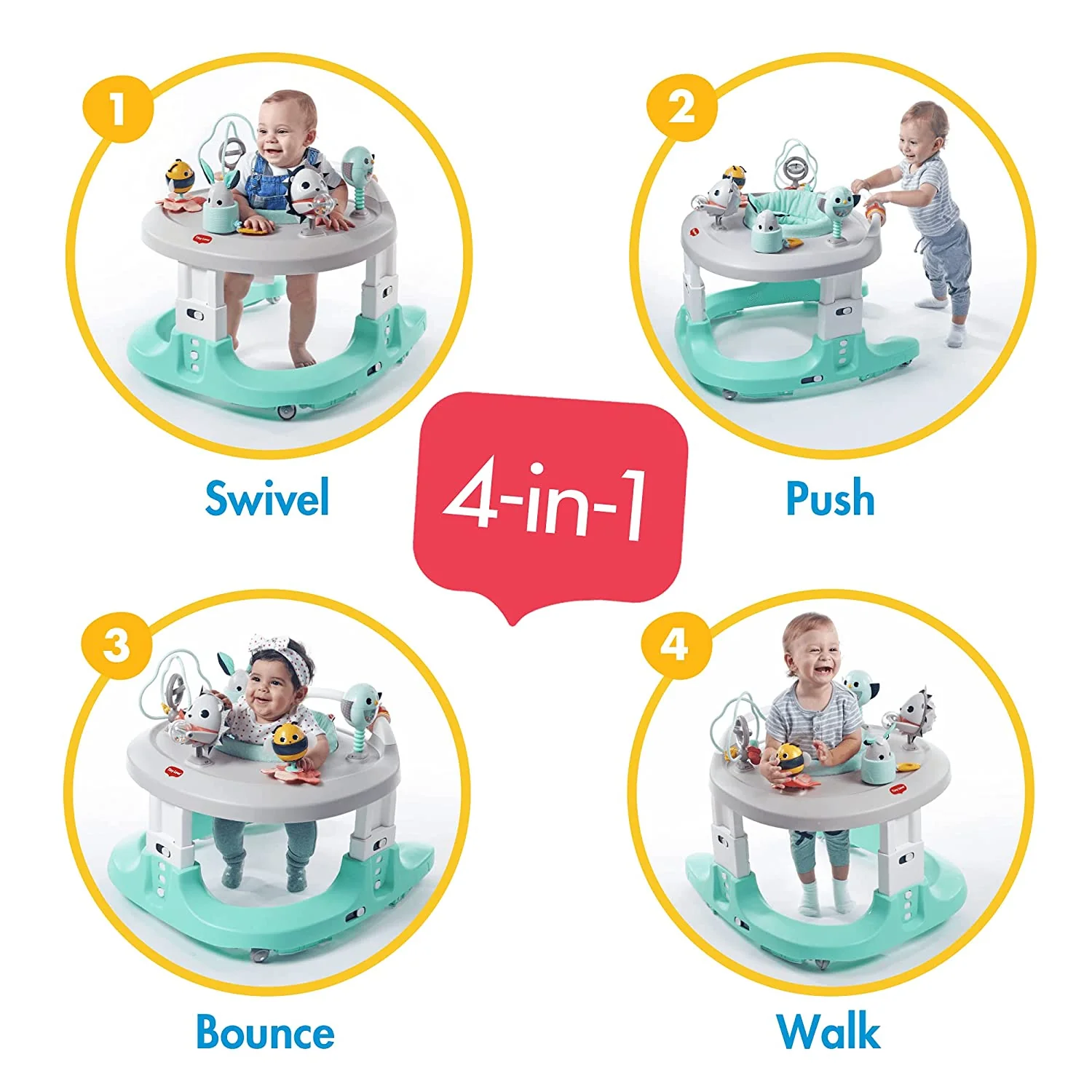 Tiny Love 4-in-1 Here I Grow Mobile Activity Center - Image 5