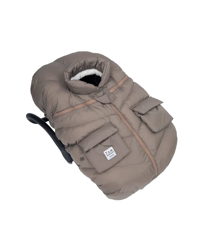 7 a.m. Car Seat Cocoon - Oslo Cloud - Image 5