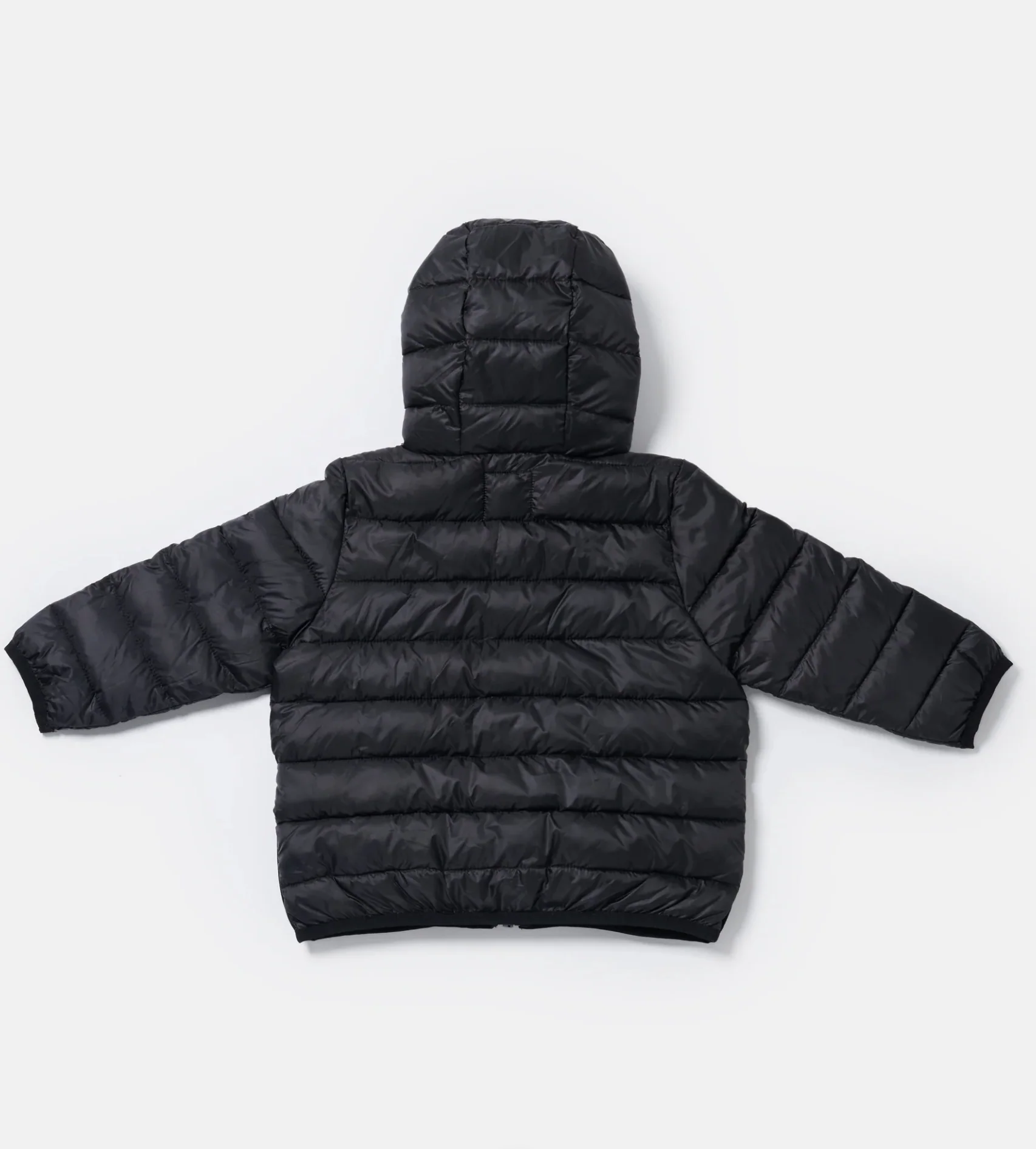 7 AM Roll Me Packable Puffer Jacket - Black - Image 4