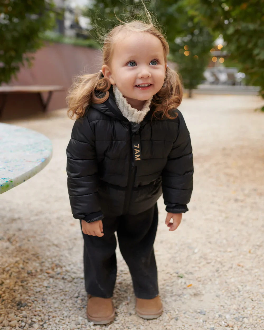 7 AM Roll Me Packable Puffer Jacket - Black - Image 8