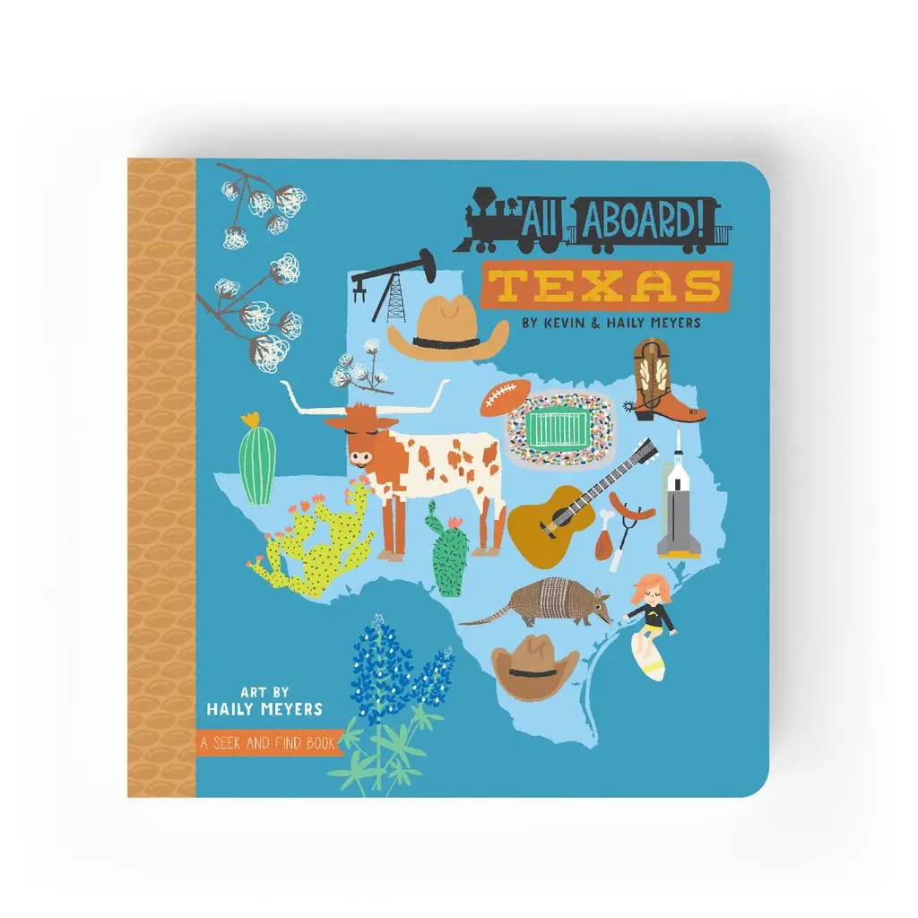 All Aboard Texas Board Book