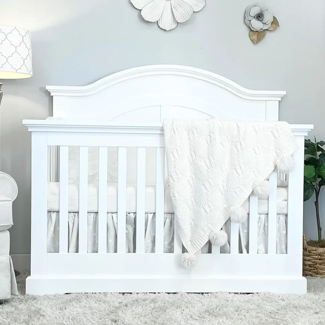 August Child - Camille Curved Convertible Crib - Image 7