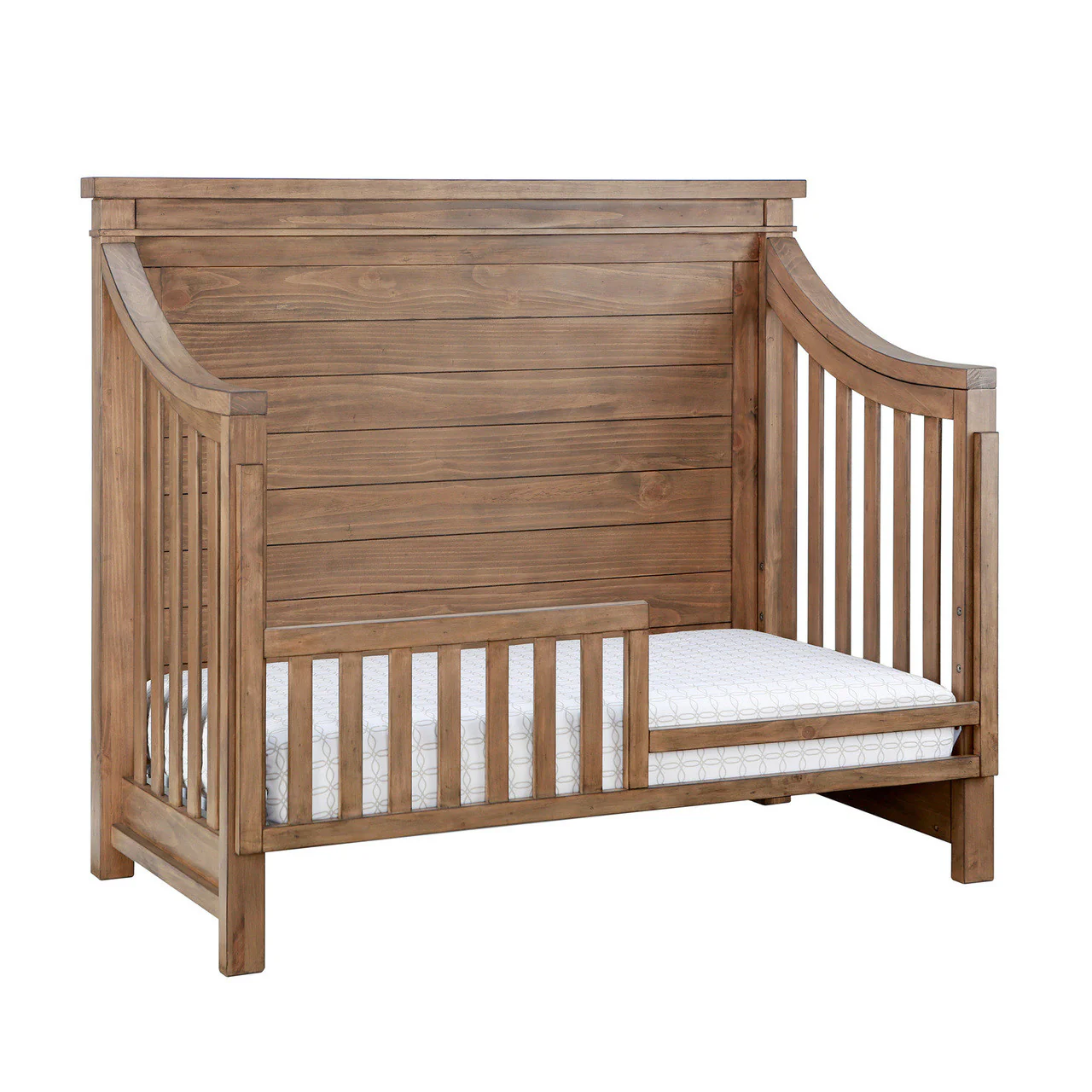 Baby Appleseed Rowan Flat Top Convertible Crib - Sandwash - Image 5