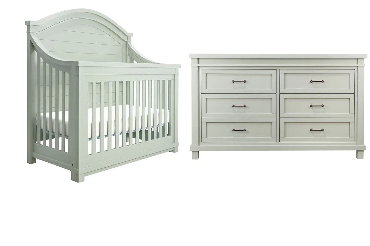 Baby Appleseed Rowan Double Dresser - Sage - Image 6