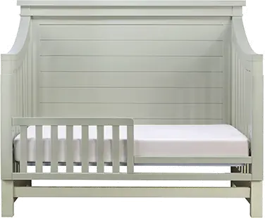 Baby Appleseed Rowan Flat Top Convertible Crib - Sage - Image 4