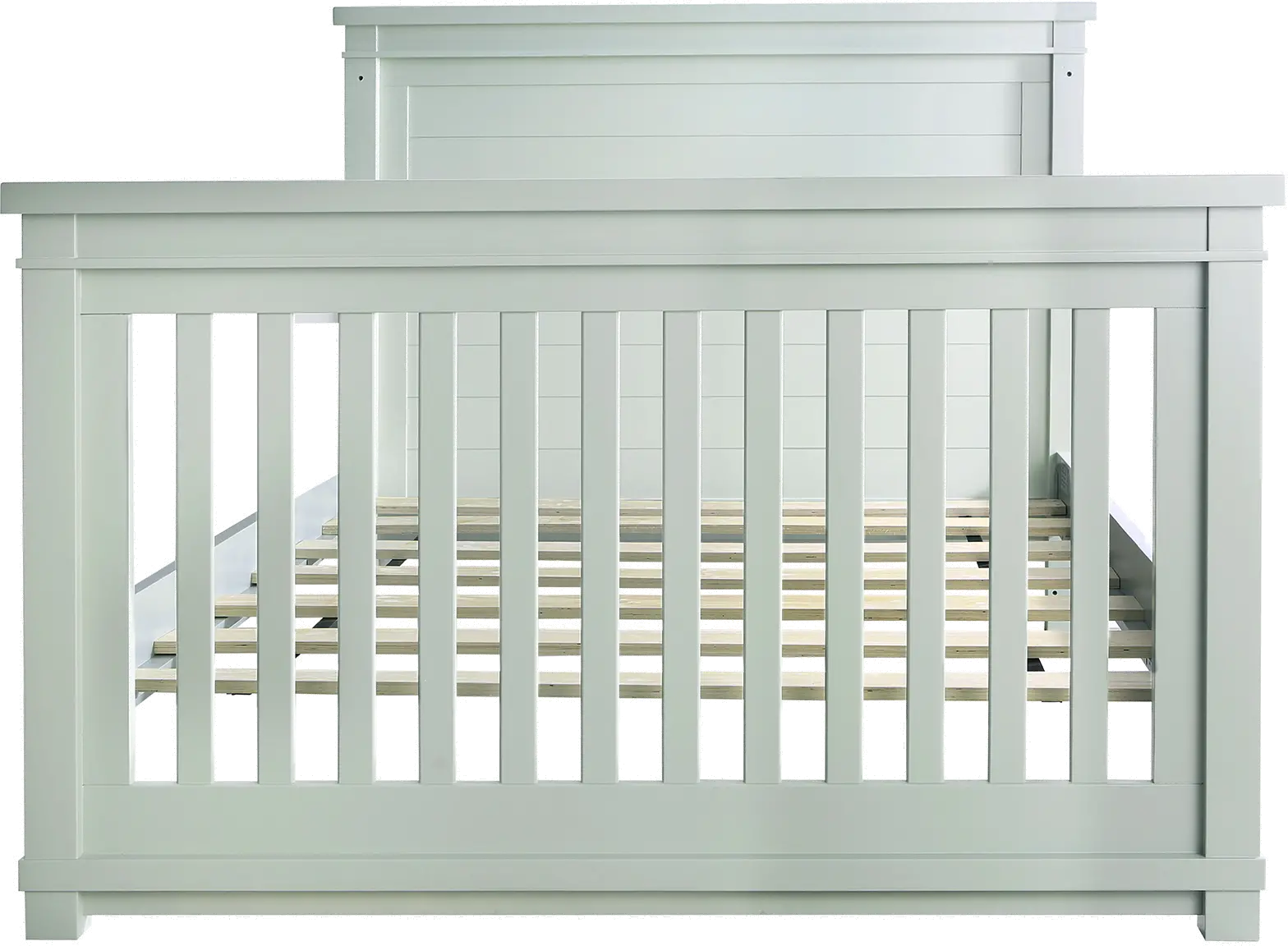 Baby Appleseed Rowan Flat Top Convertible Crib - Sage - Image 8
