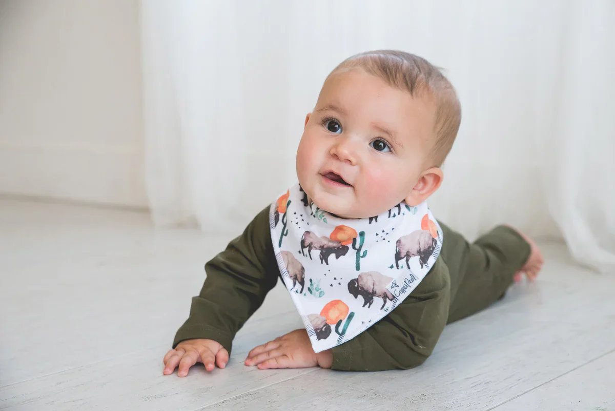 Baby Bandana Bibs - Bison - Image 2