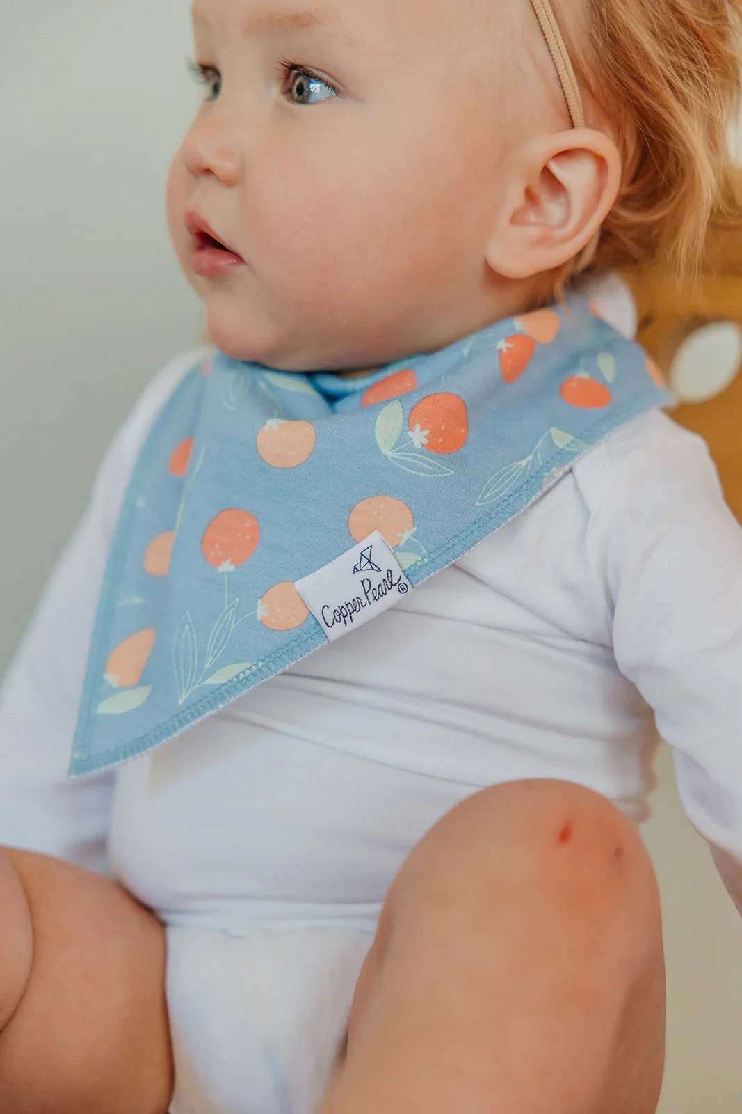 Baby Bandana Bibs - Clementine - Image 3