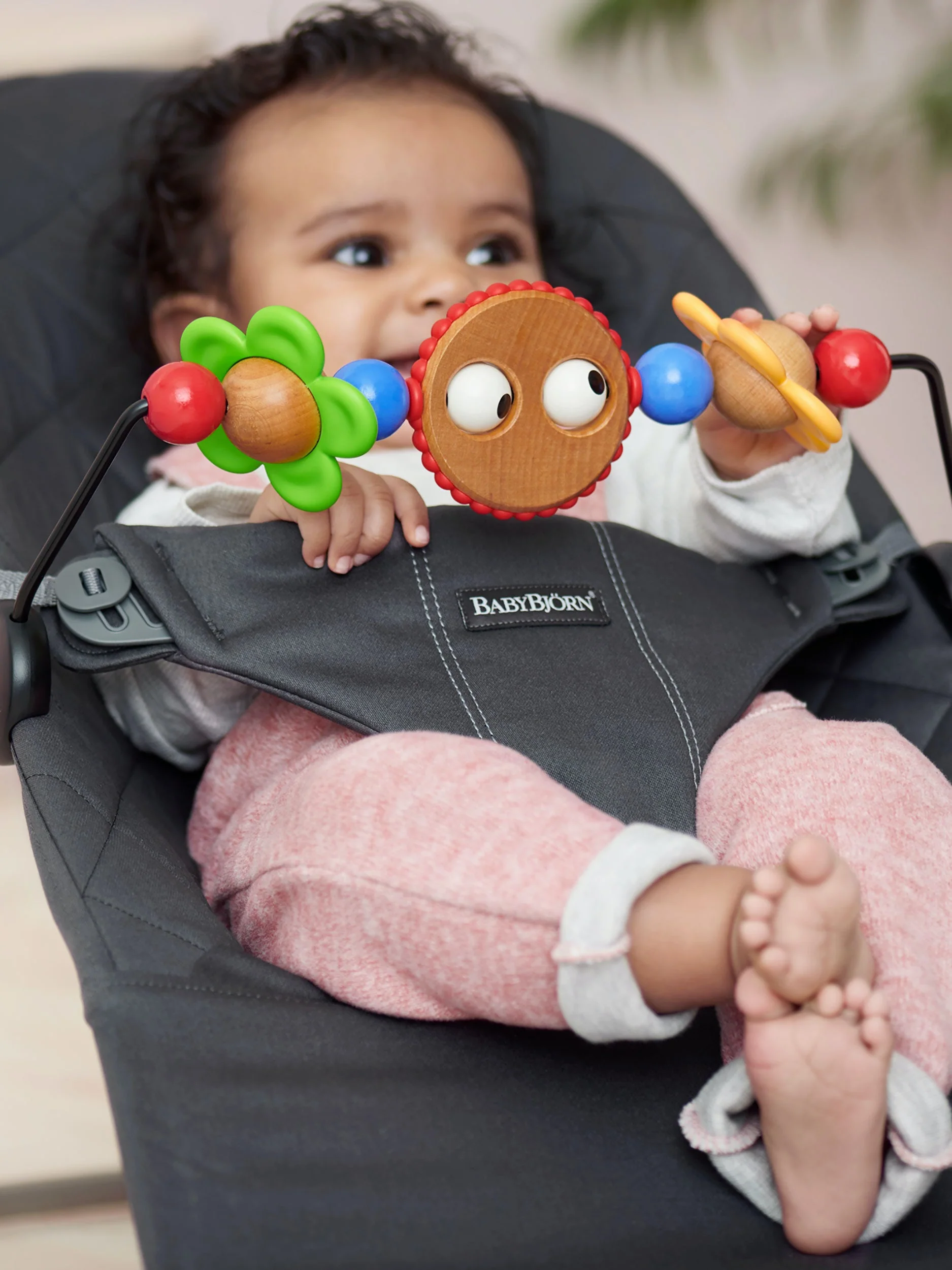 Baby Bjorn Babysitter Balance Wood Toy Bar - Image 5