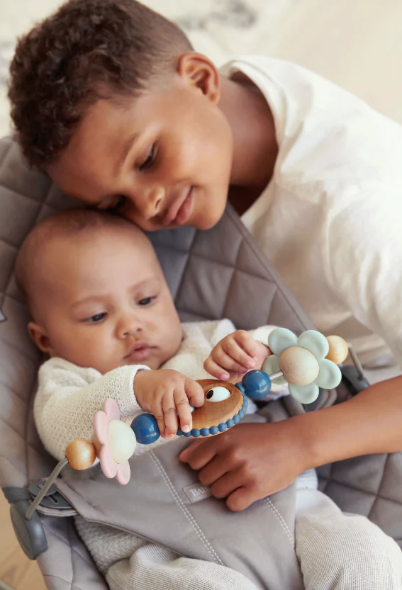 Baby Bjorn Babysitter Balance Wood Toy Bar - Image 6