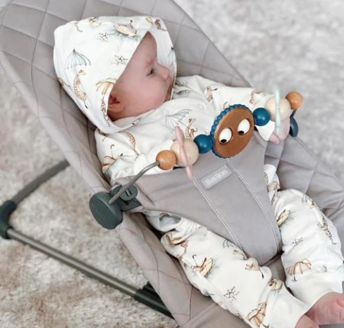 Baby Bjorn Babysitter Balance Wood Toy Bar - Image 7