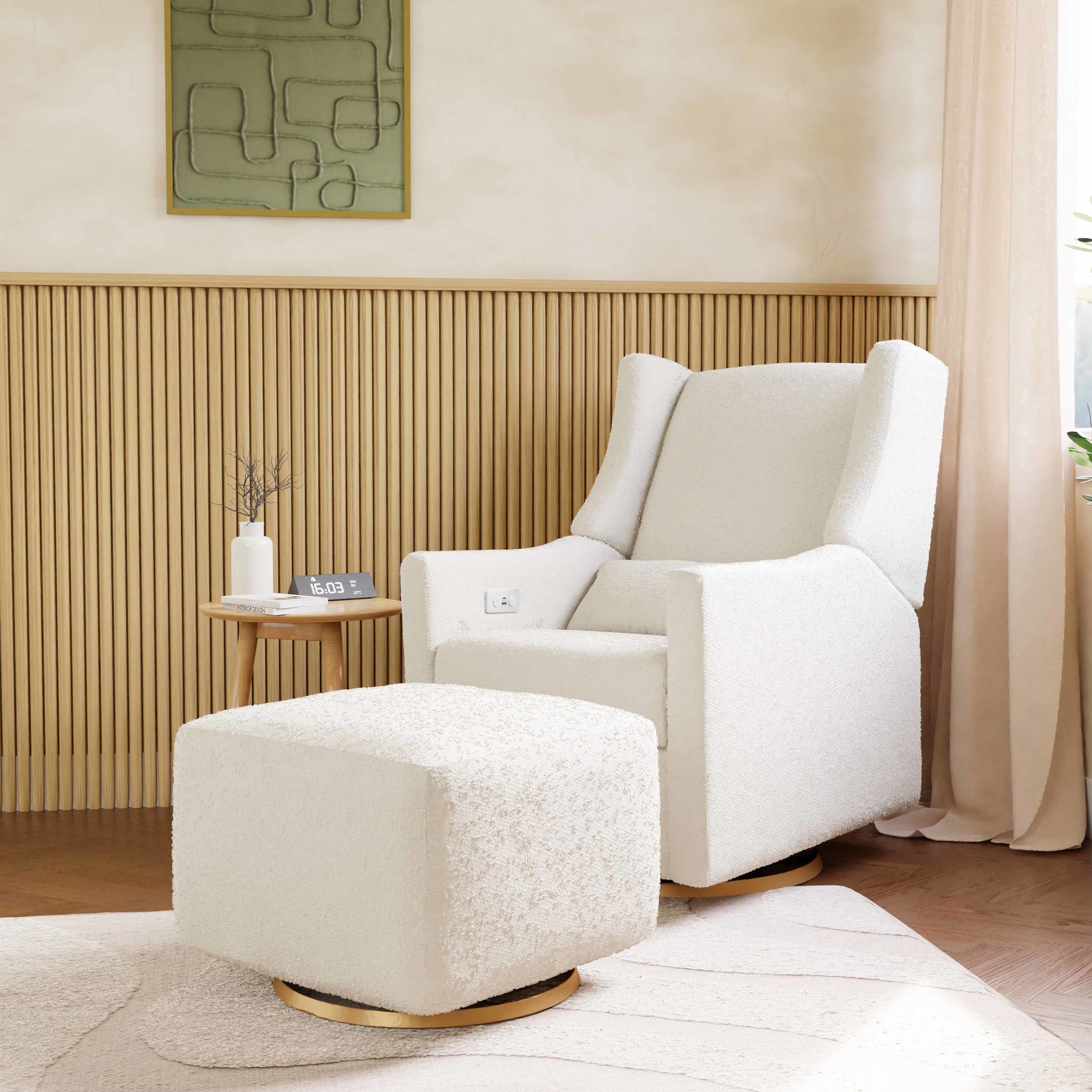 Babyletto Kiwi Electronic Recliner and Swivel Glider with USB port - Image 15