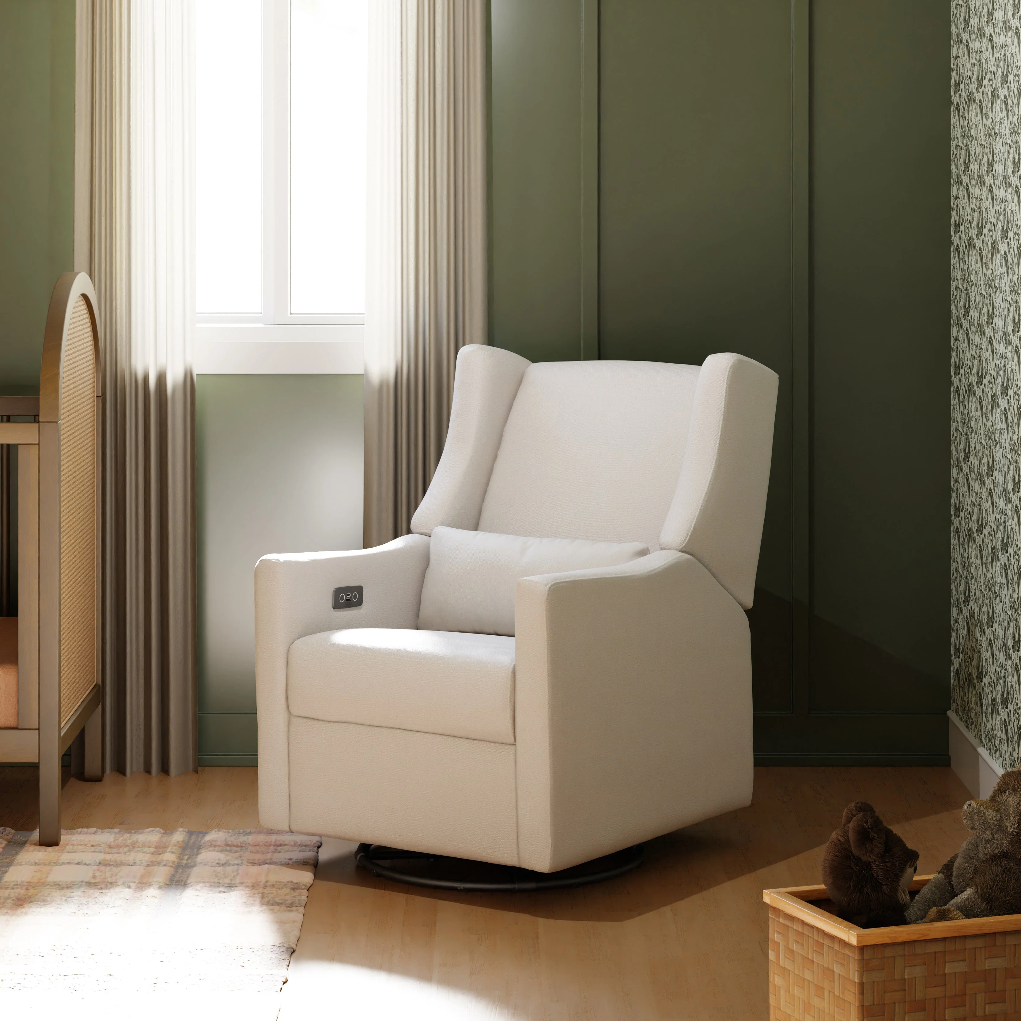 Babyletto Kiwi Electronic Recliner and Swivel Glider with USB port - Image 46