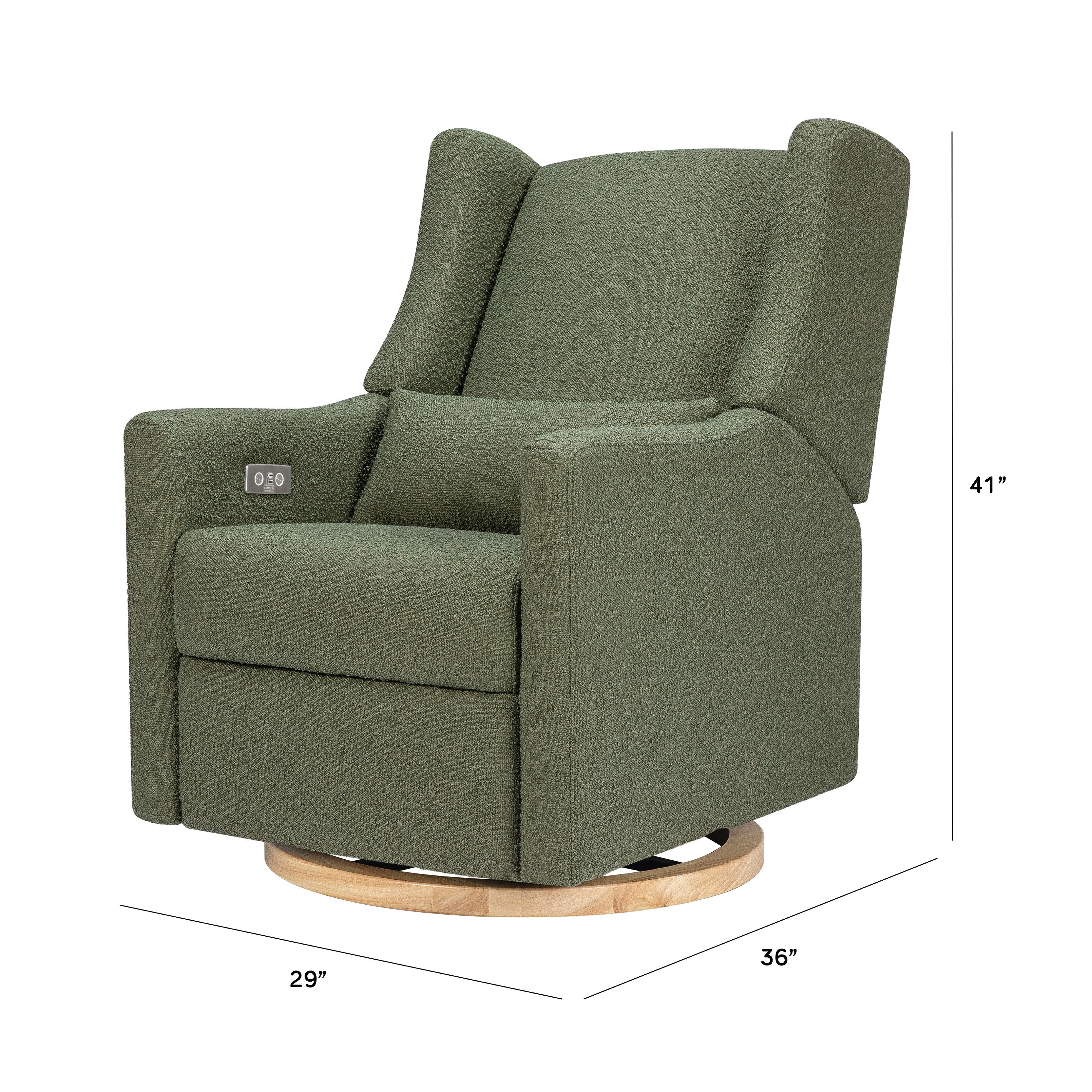 Babyletto Kiwi Electronic Recliner and Swivel Glider with USB port - Image 86