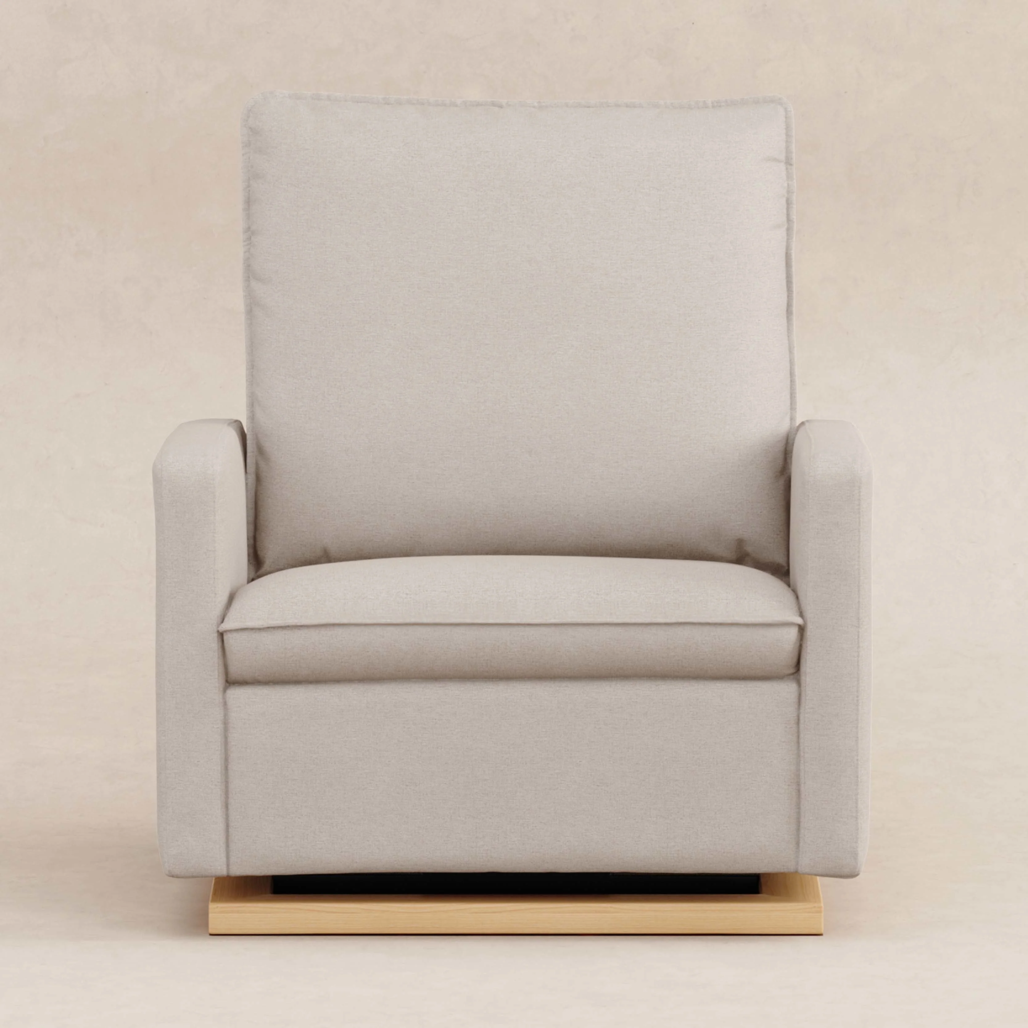 Babyletto Cali Pillowback Chair and a Half Glider in Eco-Performance Fabric | Water Repellent & Stain Resistant - Image 6