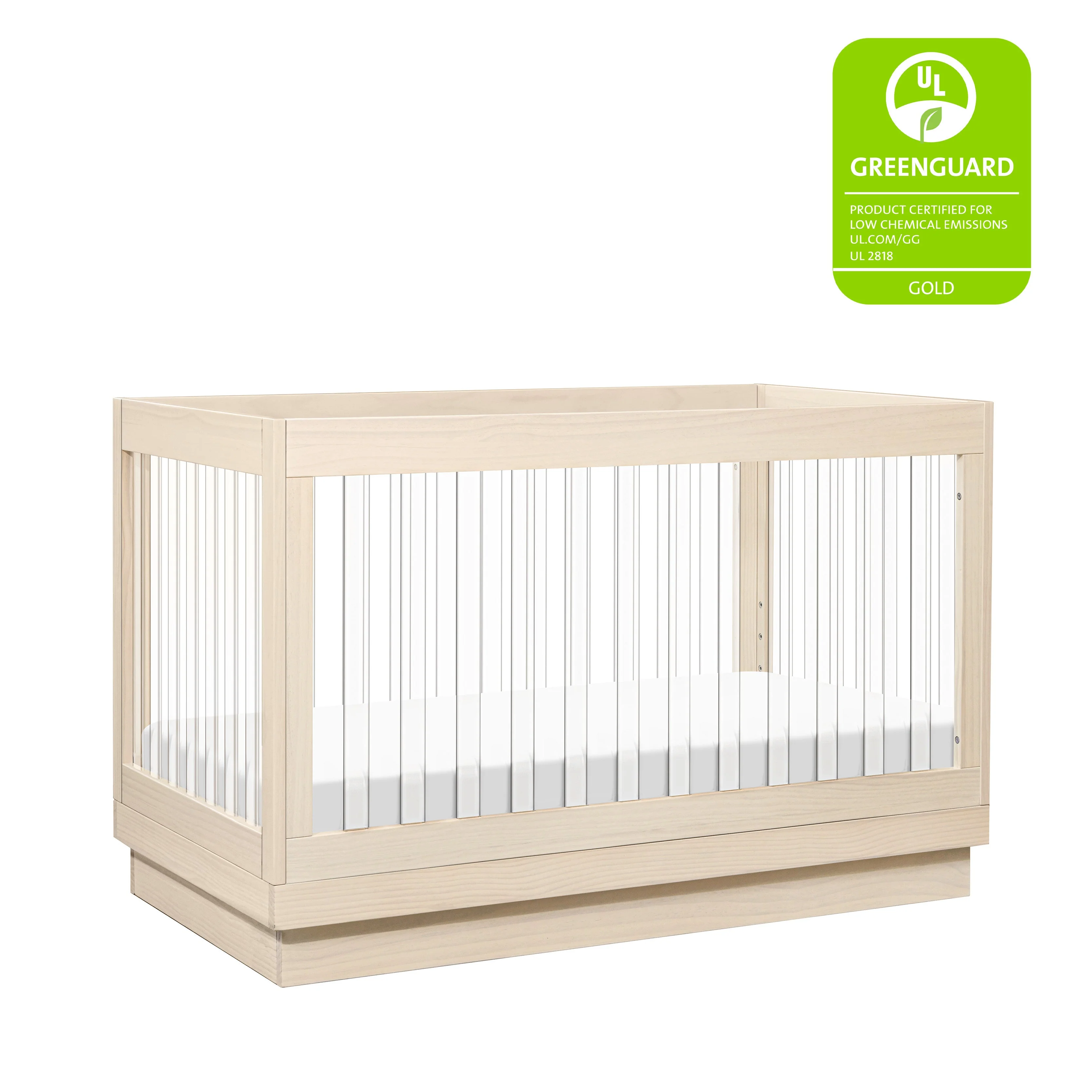 Babyletto Harlow Acrylic 3-in-1 Convertible Crib with Toddler Bed Conversion Kit - Image 29