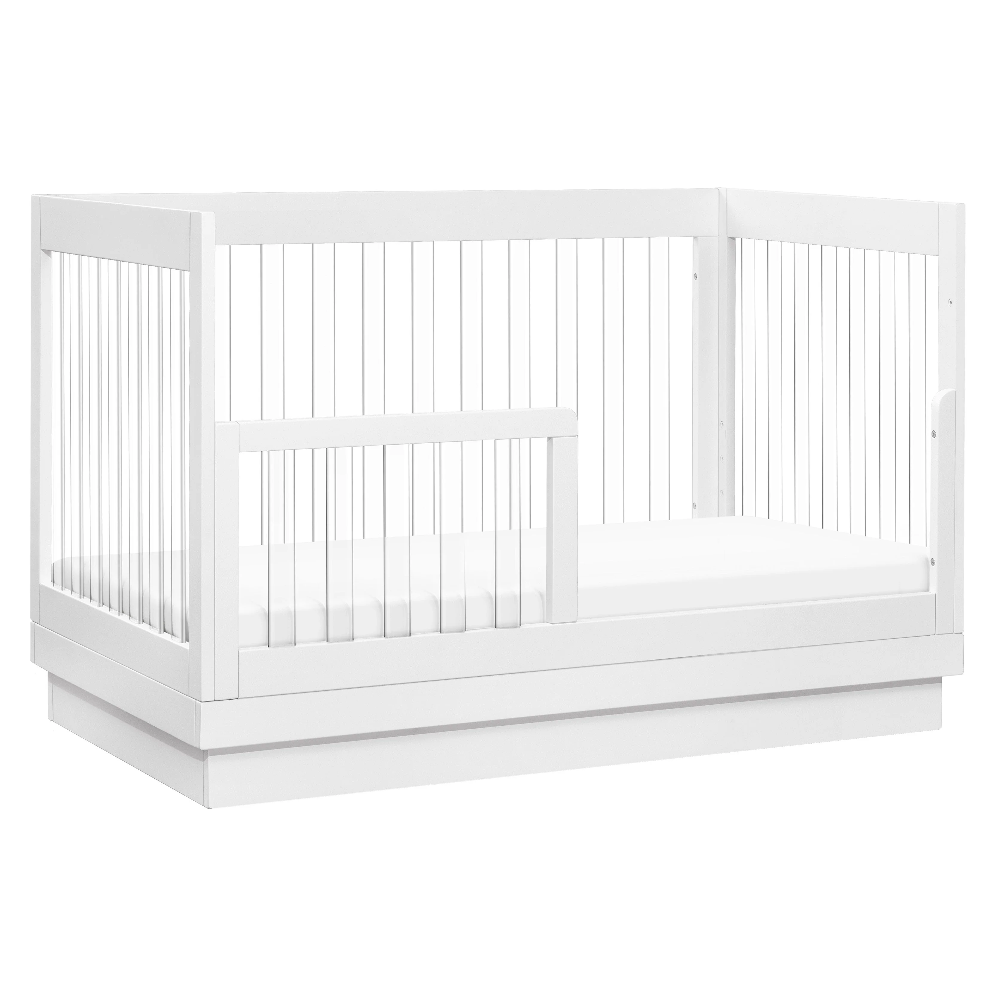 Babyletto Harlow Acrylic 3-in-1 Convertible Crib with Toddler Bed Conversion Kit - Image 8