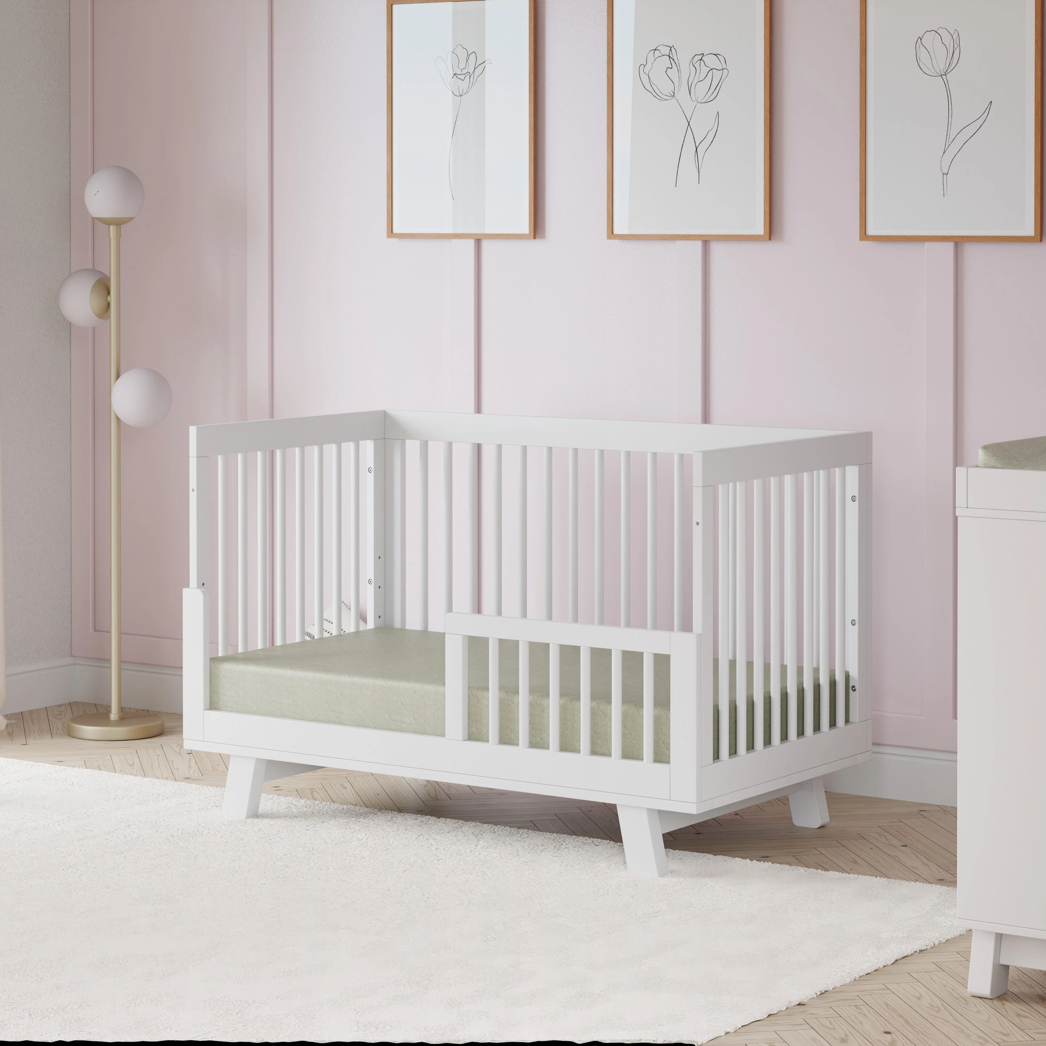 Babyletto Hudson 3-in-1 Convertible Crib with Toddler Bed Conversion Kit - Image 72