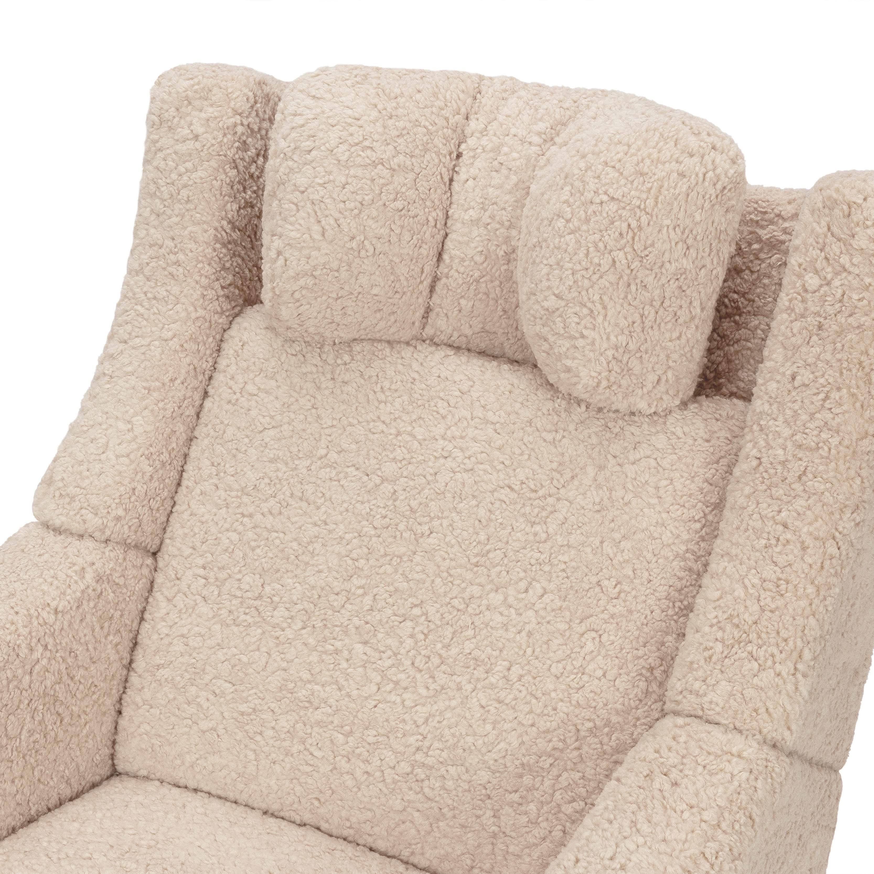 Babyletto Kiwi Deluxe Power Recliner & Swivel Glider with Heat and Massage - Image 39
