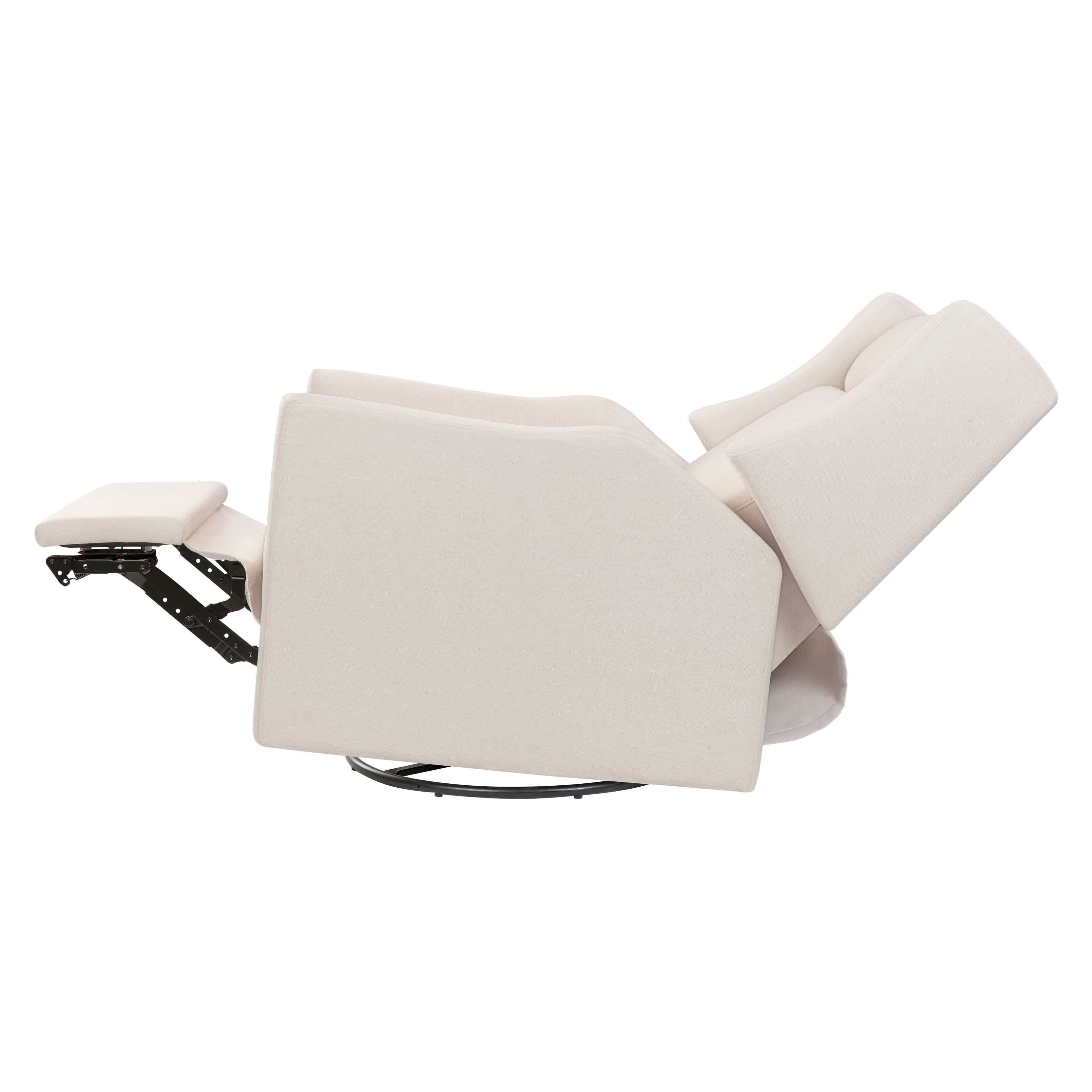 Babyletto Kiwi Deluxe Power Recliner & Swivel Glider with Heat and Massage - Image 74