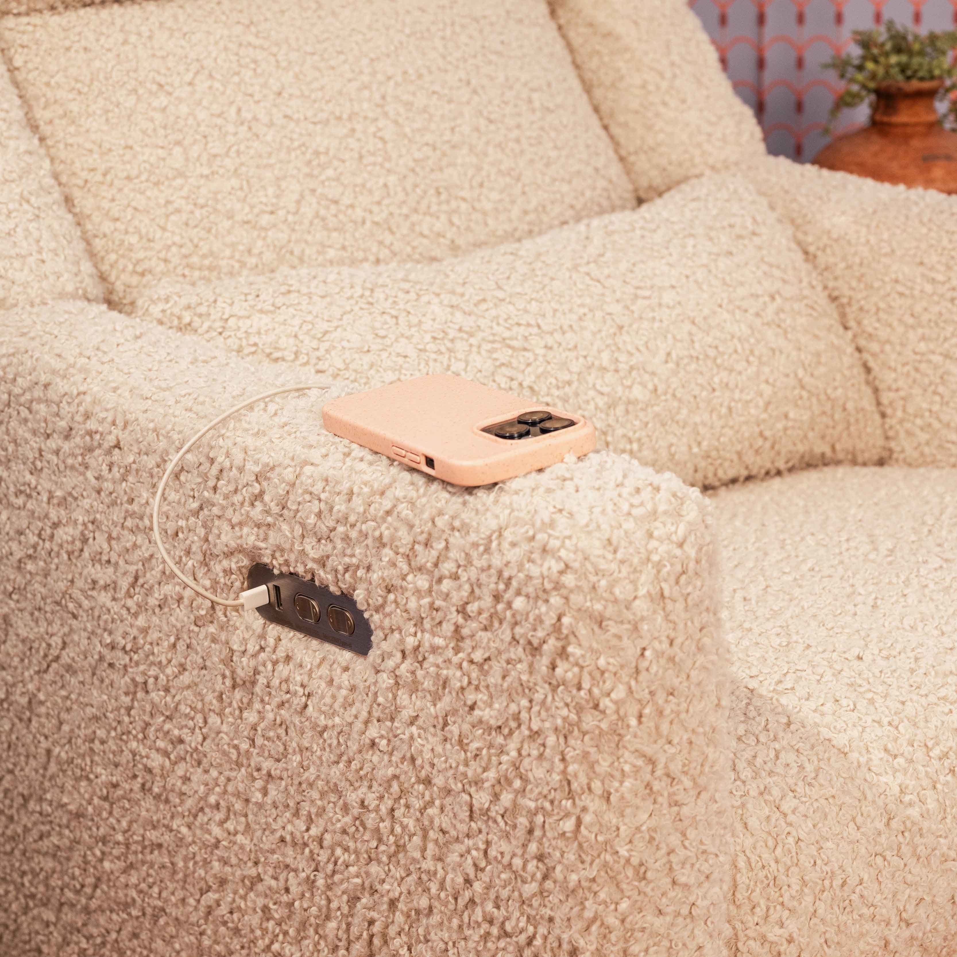 Babyletto Kiwi Plus Power Recliner and Swivel Glider with Power Adjustable Headrest and USB Port - Image 6
