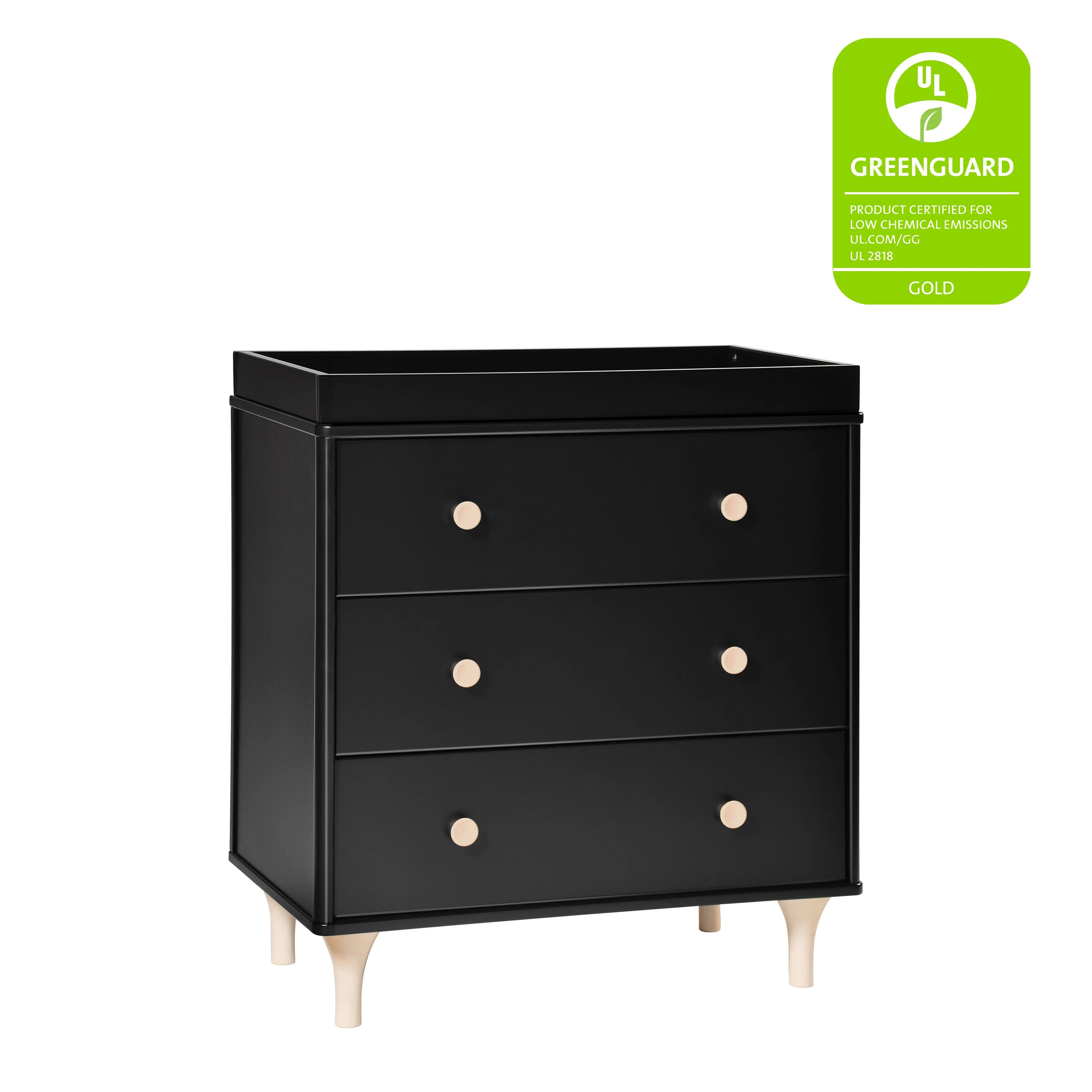 Babyletto Lolly 3-Drawer Changer Dresser with Removable Changing Tray - Image 6