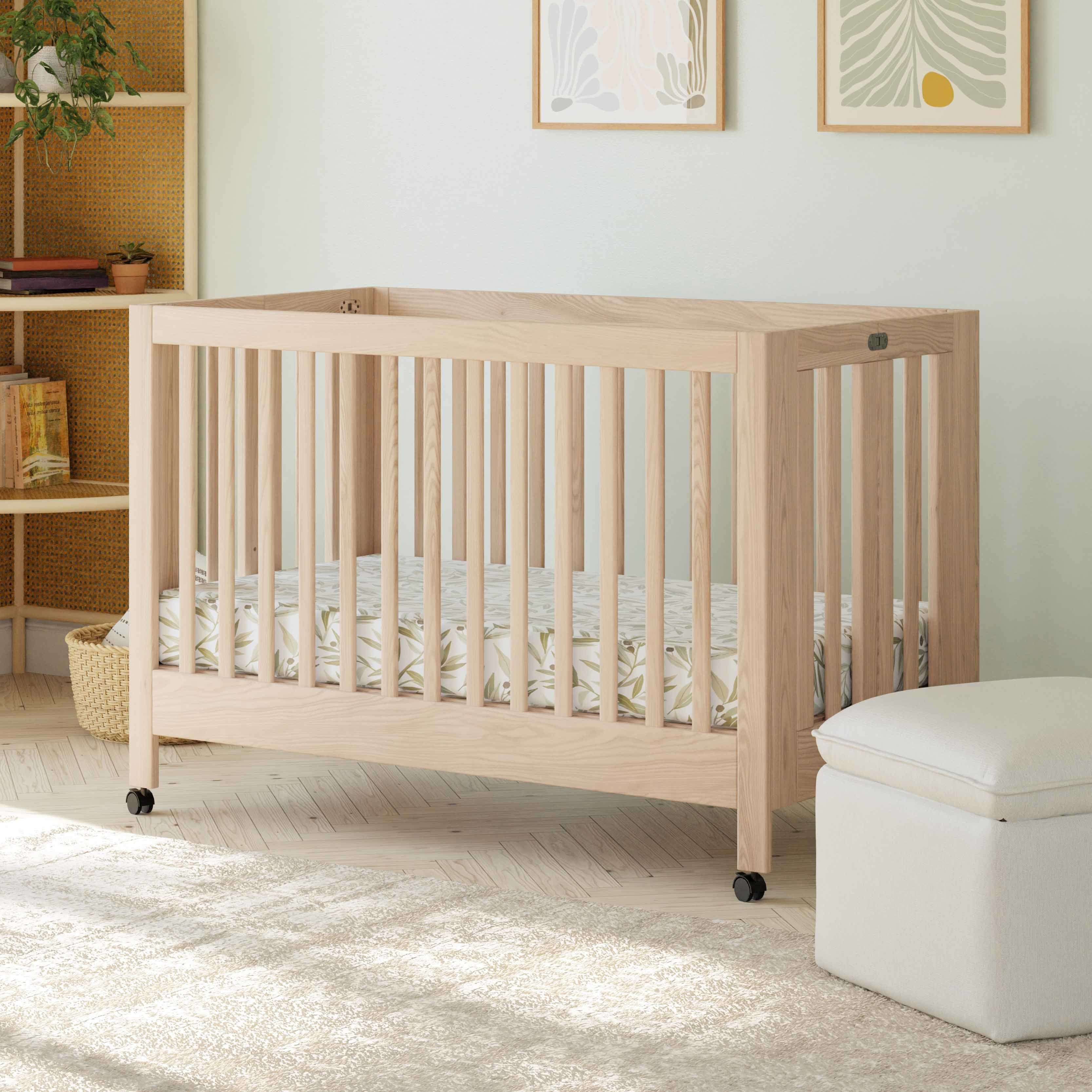 Babyletto Maki Portable Folding Crib with Toddler Bed Conversion Kit - Image 16