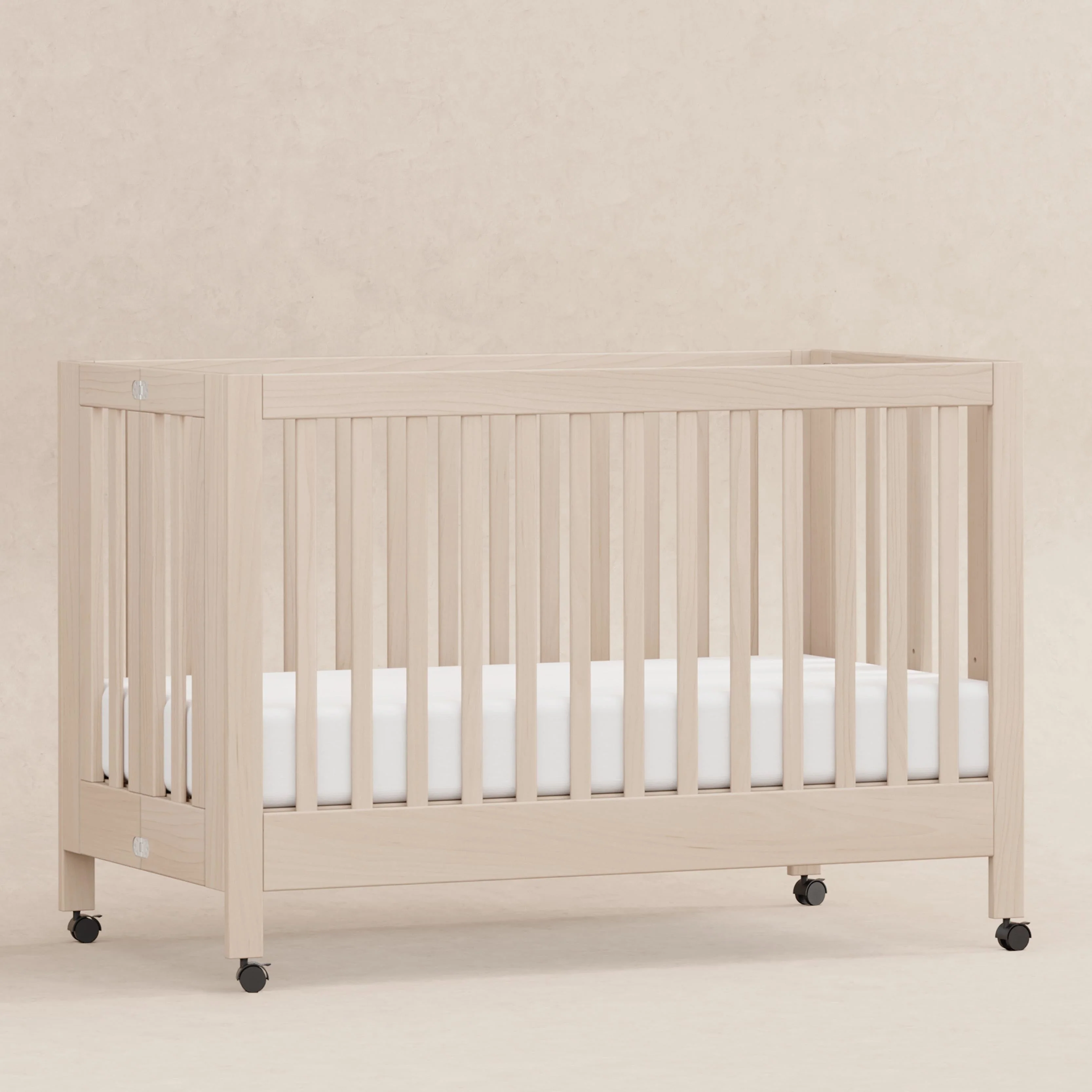 Babyletto Maki Portable Folding Crib with Toddler Bed Conversion Kit - Image 21