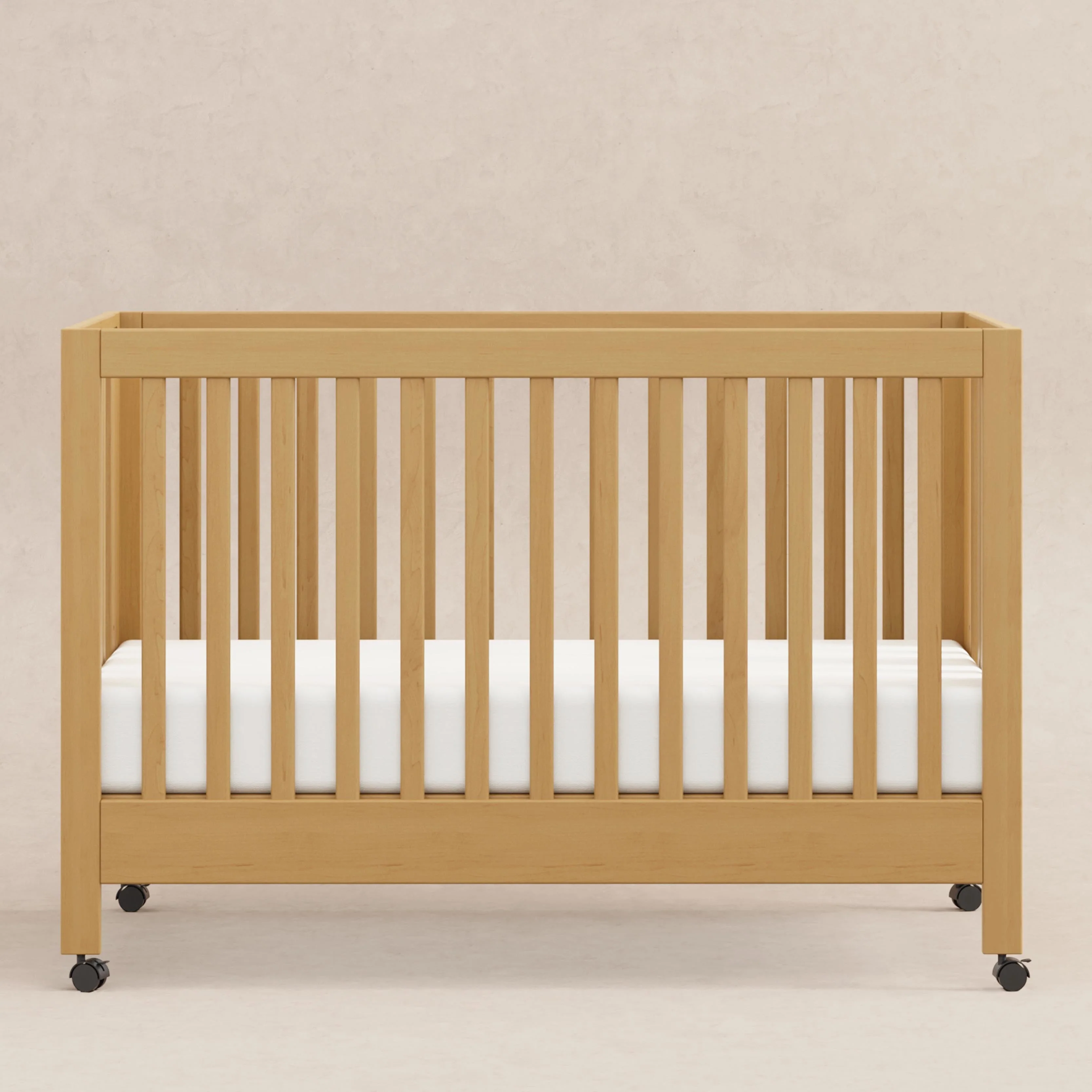 Babyletto Maki Portable Folding Crib with Toddler Bed Conversion Kit - Image 39