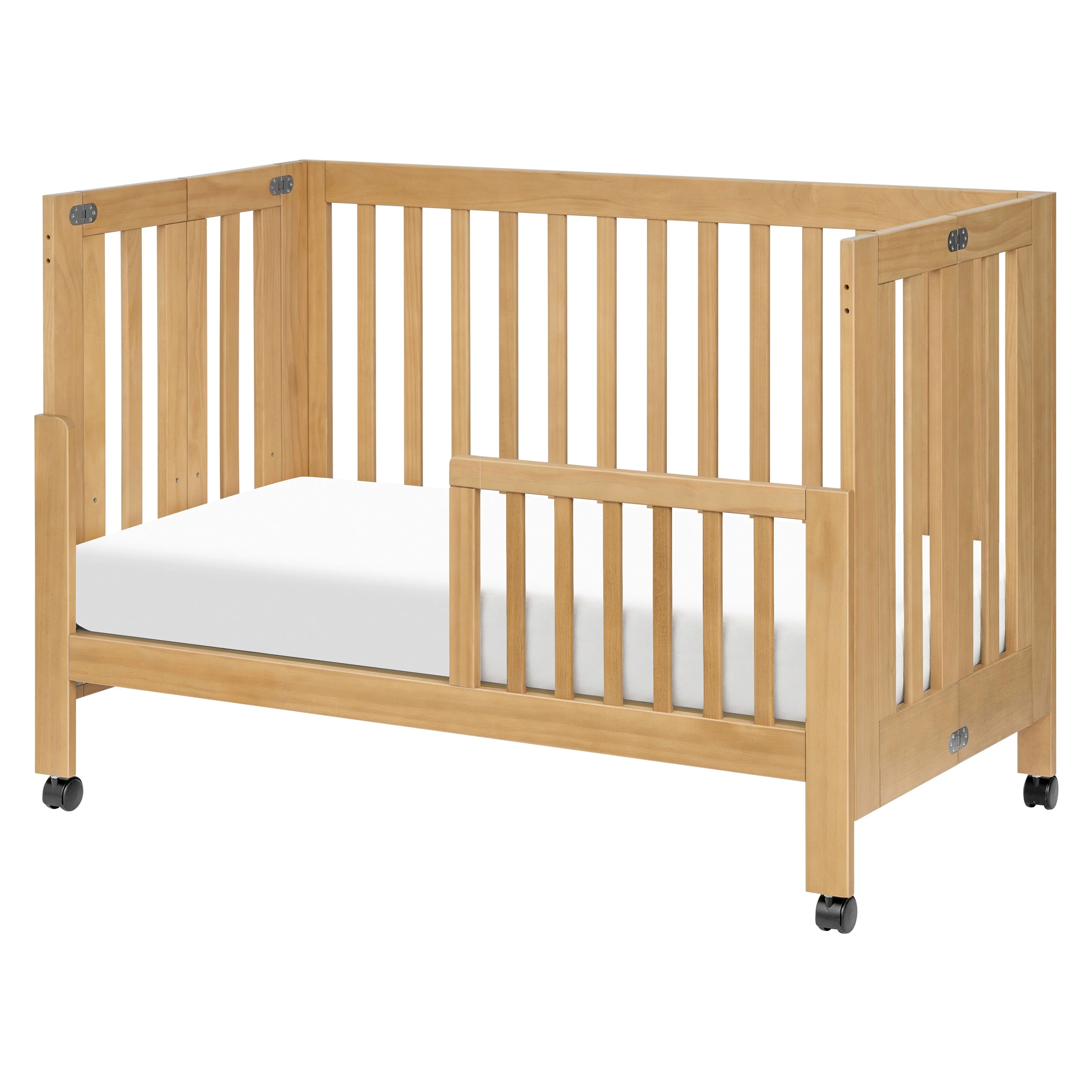 Babyletto Maki Portable Folding Crib with Toddler Bed Conversion Kit - Image 44