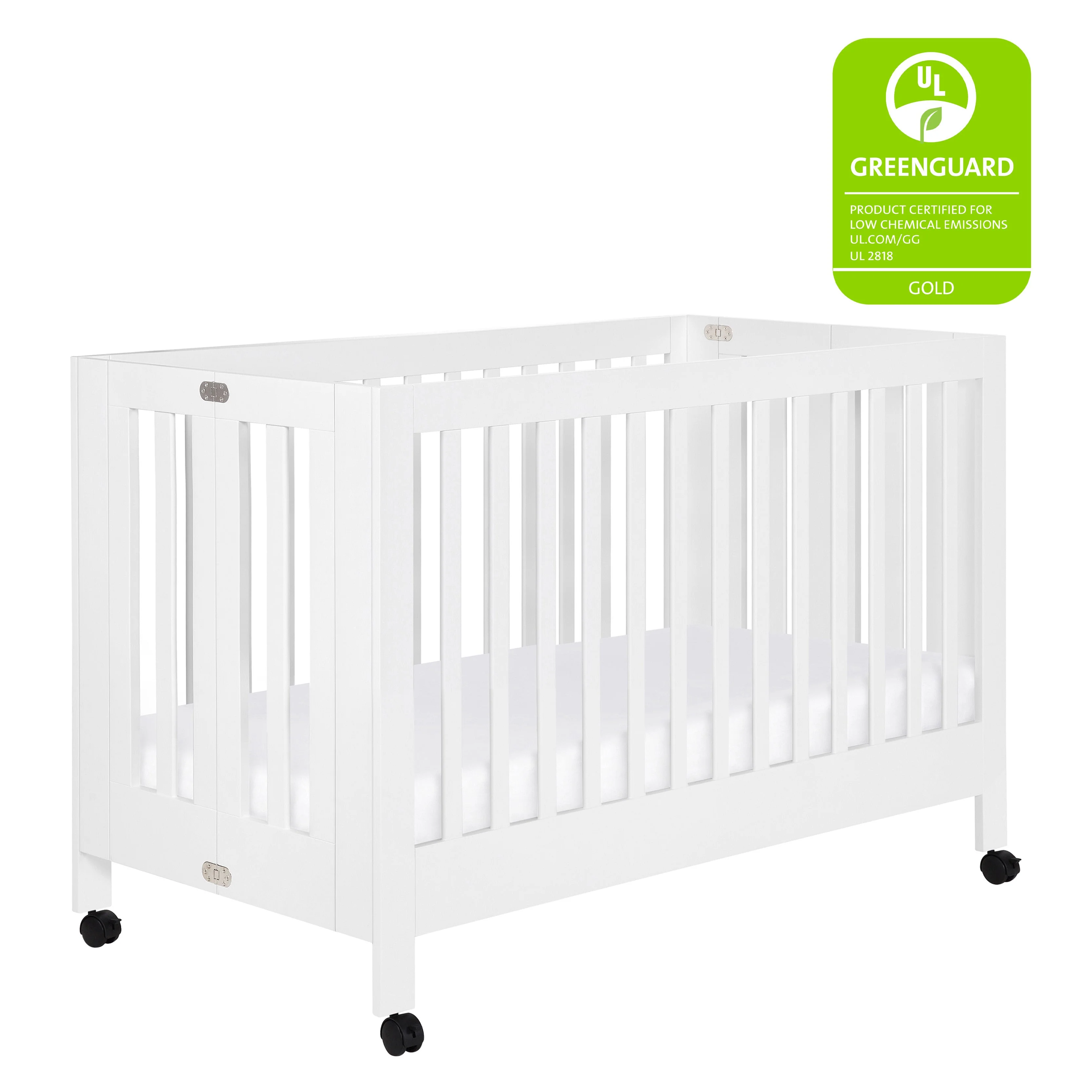 Babyletto Maki Portable Folding Crib with Toddler Bed Conversion Kit - Image 7