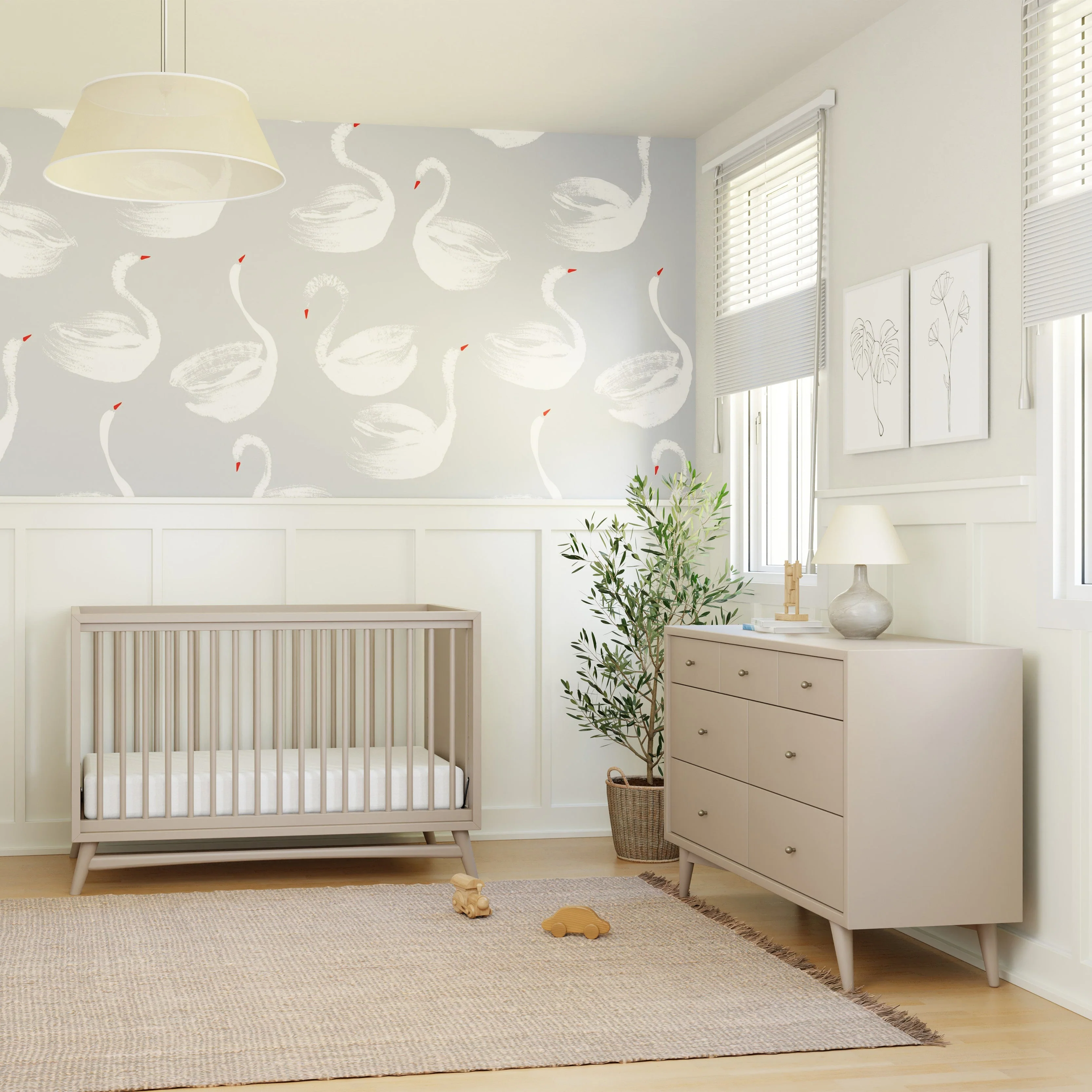 Babyletto Peggy 3-in-1 Convertible Crib with Toddler Bed Conversion Kit - Image 20