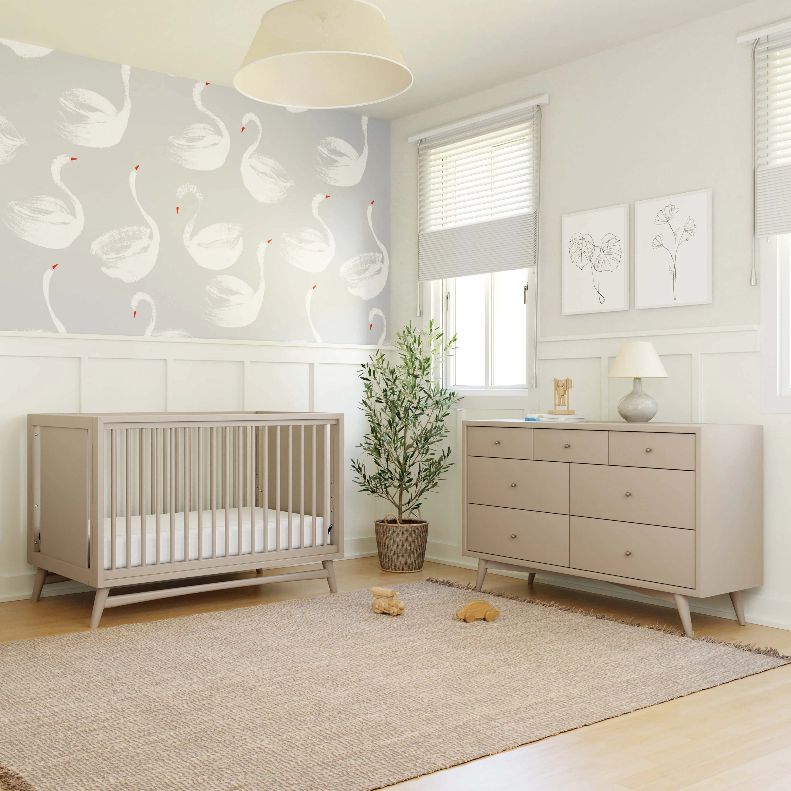 Babyletto Peggy 3-in-1 Convertible Crib with Toddler Bed Conversion Kit - Image 21