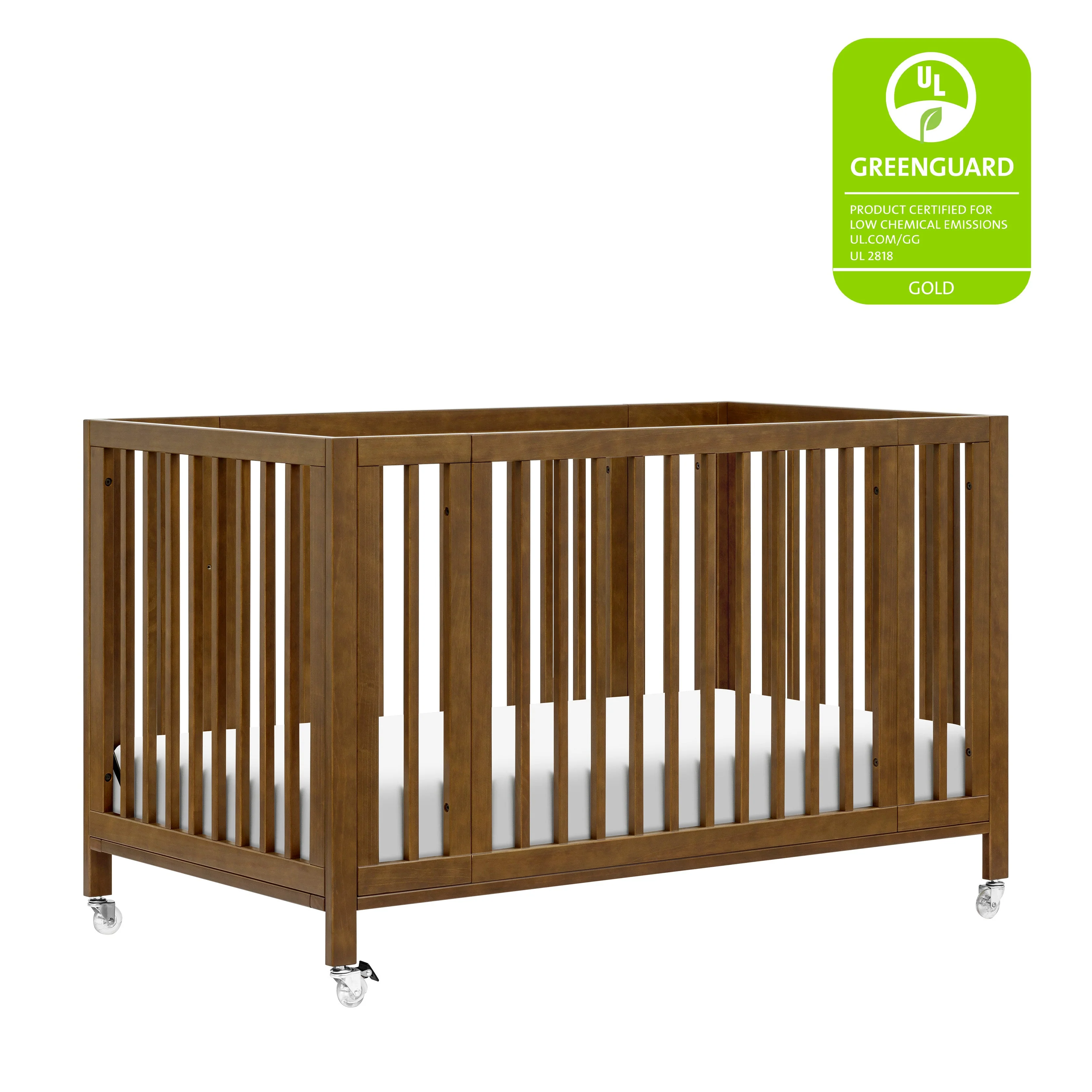 Babyletto Rolli 9-in-1 Convertible All-Stages Crib to Full Bed with Bassinet & Toddler Bed Conversion Kits - Image 26