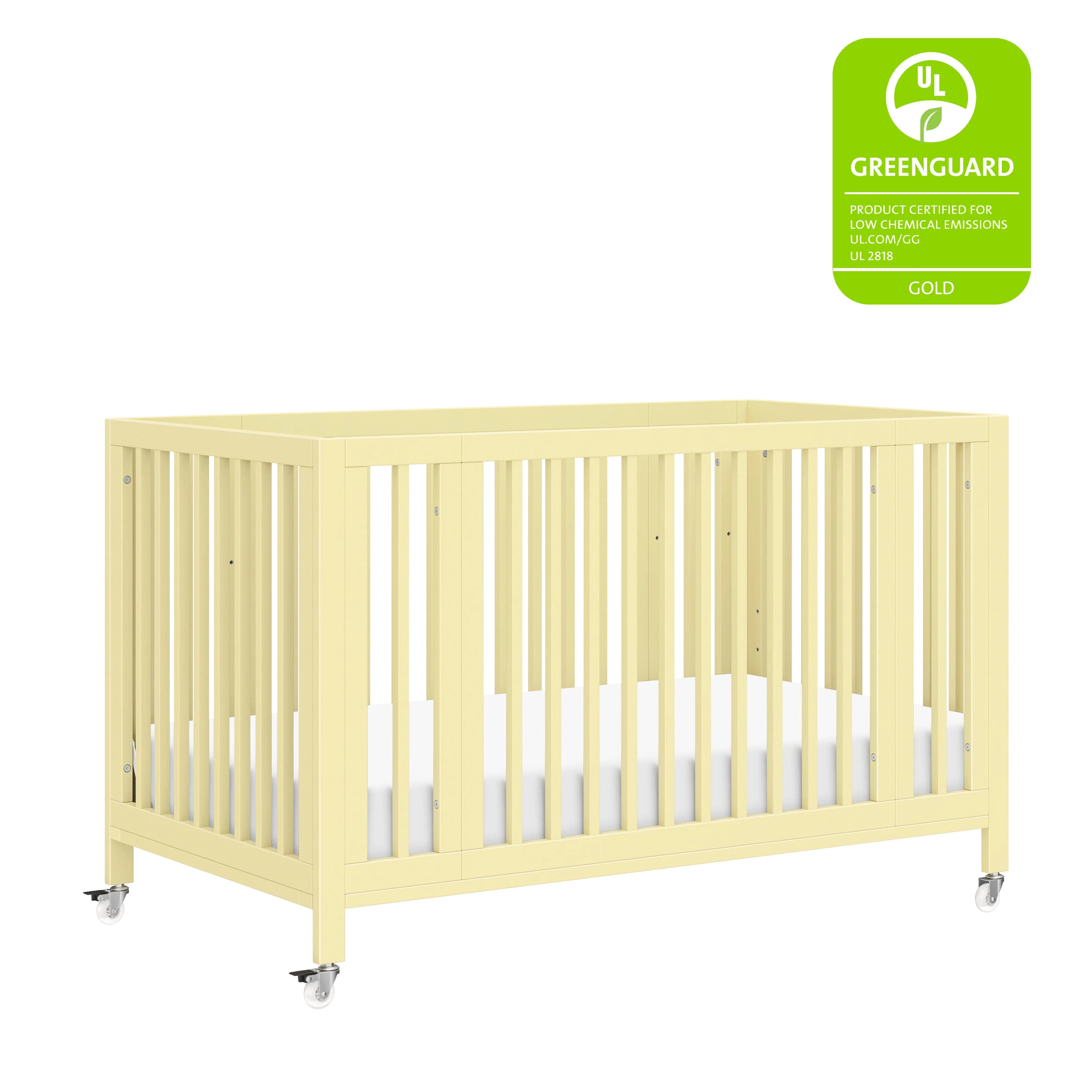 Babyletto Rolli 9-in-1 Convertible All-Stages Crib to Full Bed with Bassinet & Toddler Bed Conversion Kits - Image 66