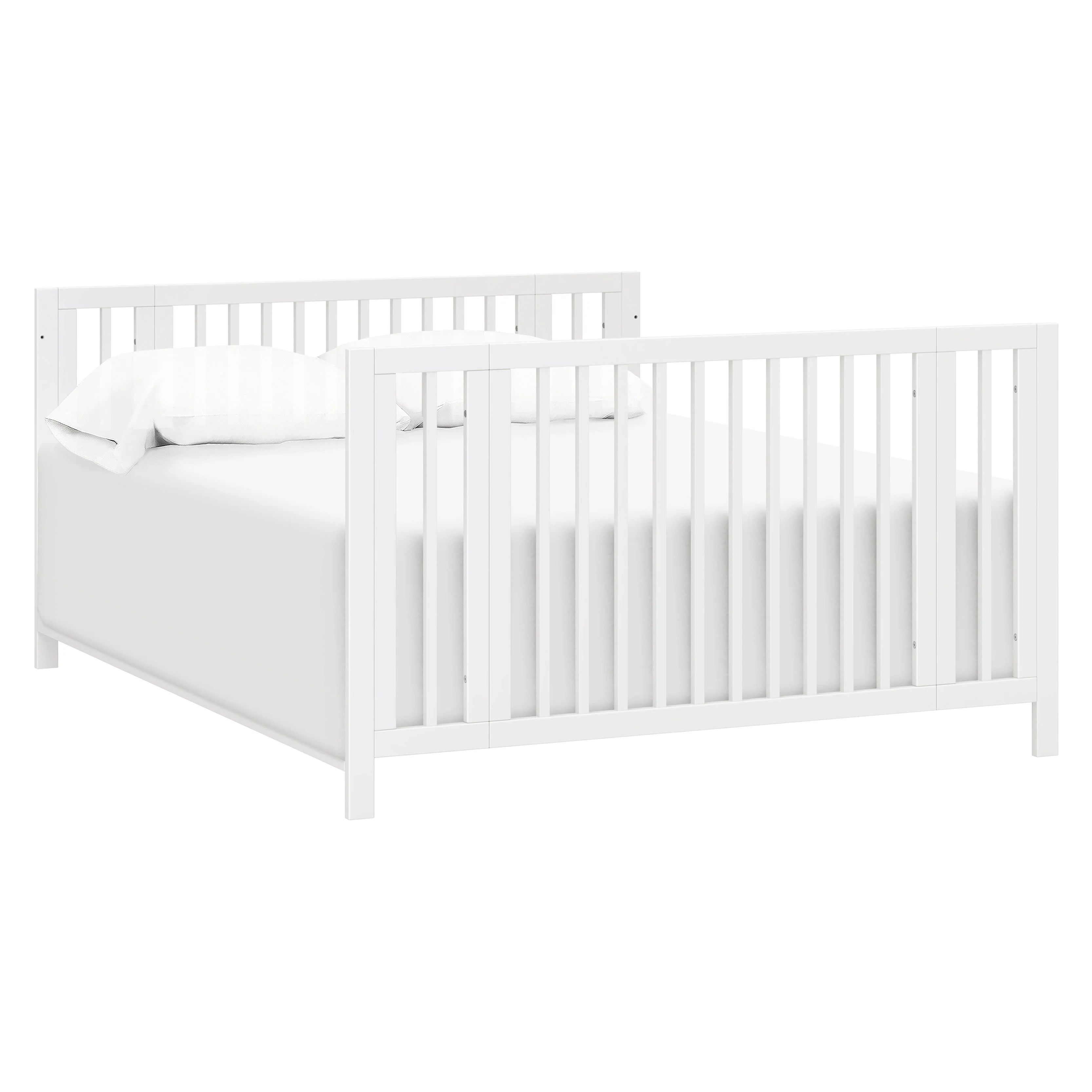 Babyletto Rolli 9-in-1 Convertible All-Stages Crib to Full Bed with Bassinet & Toddler Bed Conversion Kits - Image 89