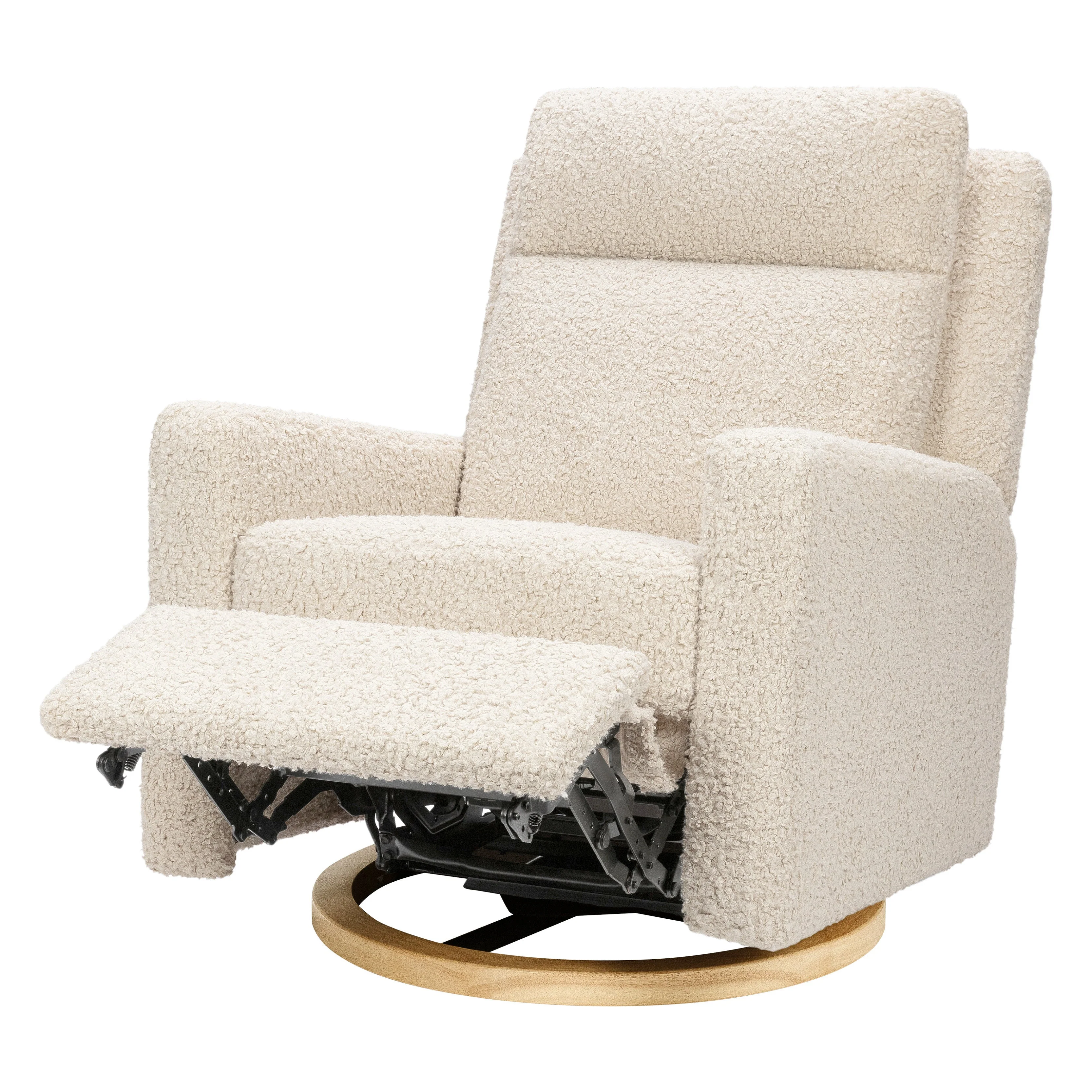 Babyletto Sigi Pro Power Recliner & Swivel Glider with Power Adjustable Headrest and Lumbar Support - Image 10