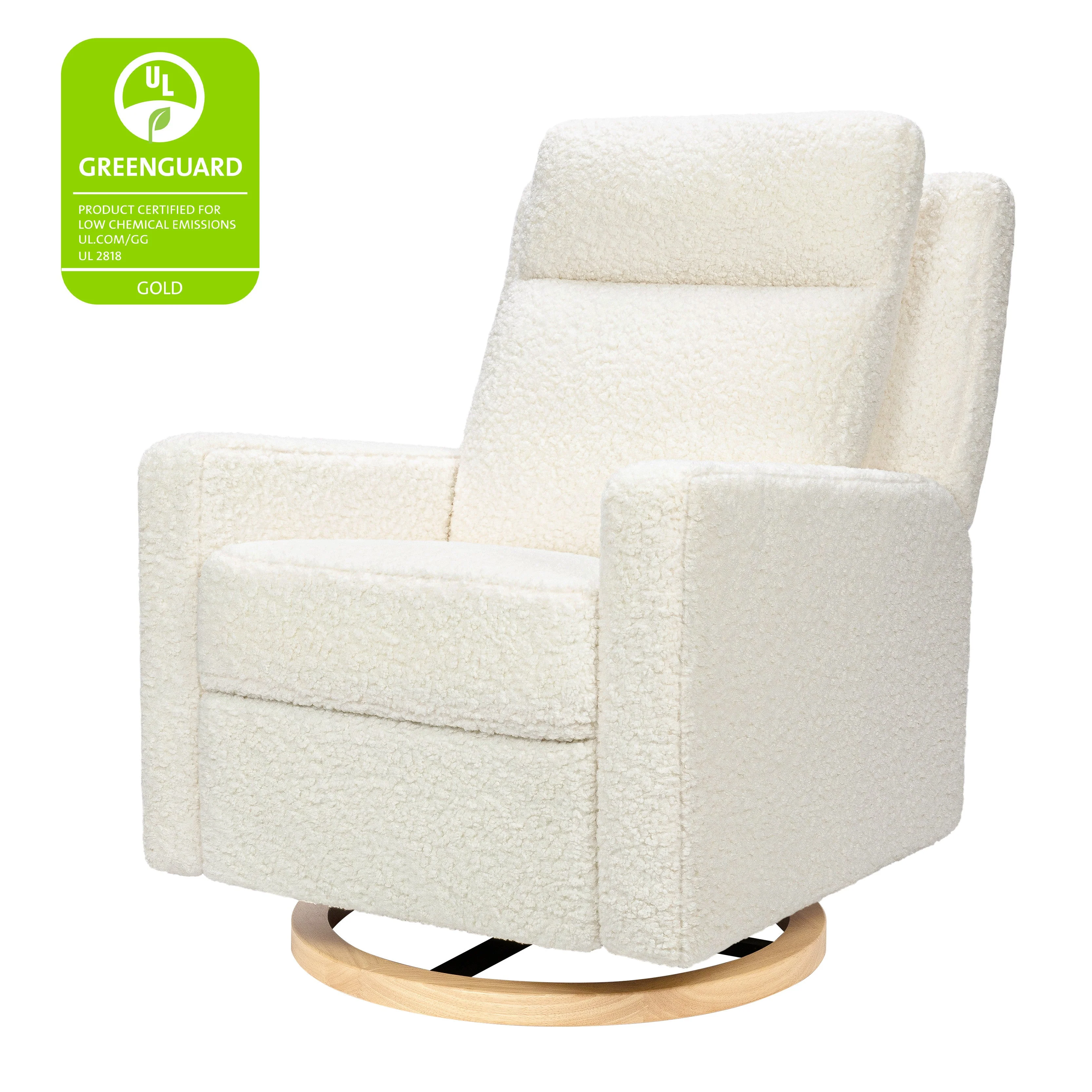 Babyletto Sigi Pro Power Recliner & Swivel Glider with Power Adjustable Headrest and Lumbar Support - Image 19