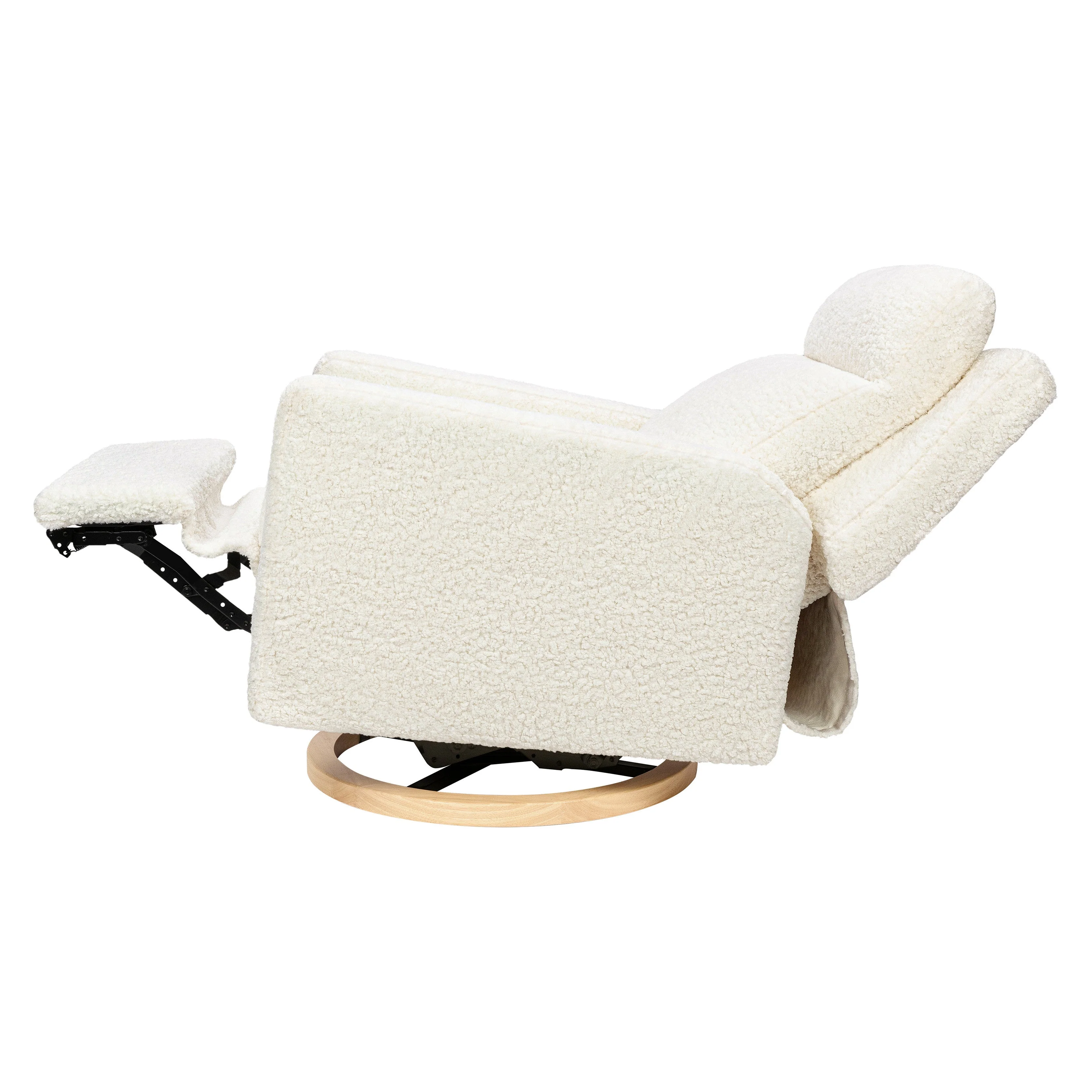 Babyletto Sigi Pro Power Recliner & Swivel Glider with Power Adjustable Headrest and Lumbar Support - Image 20