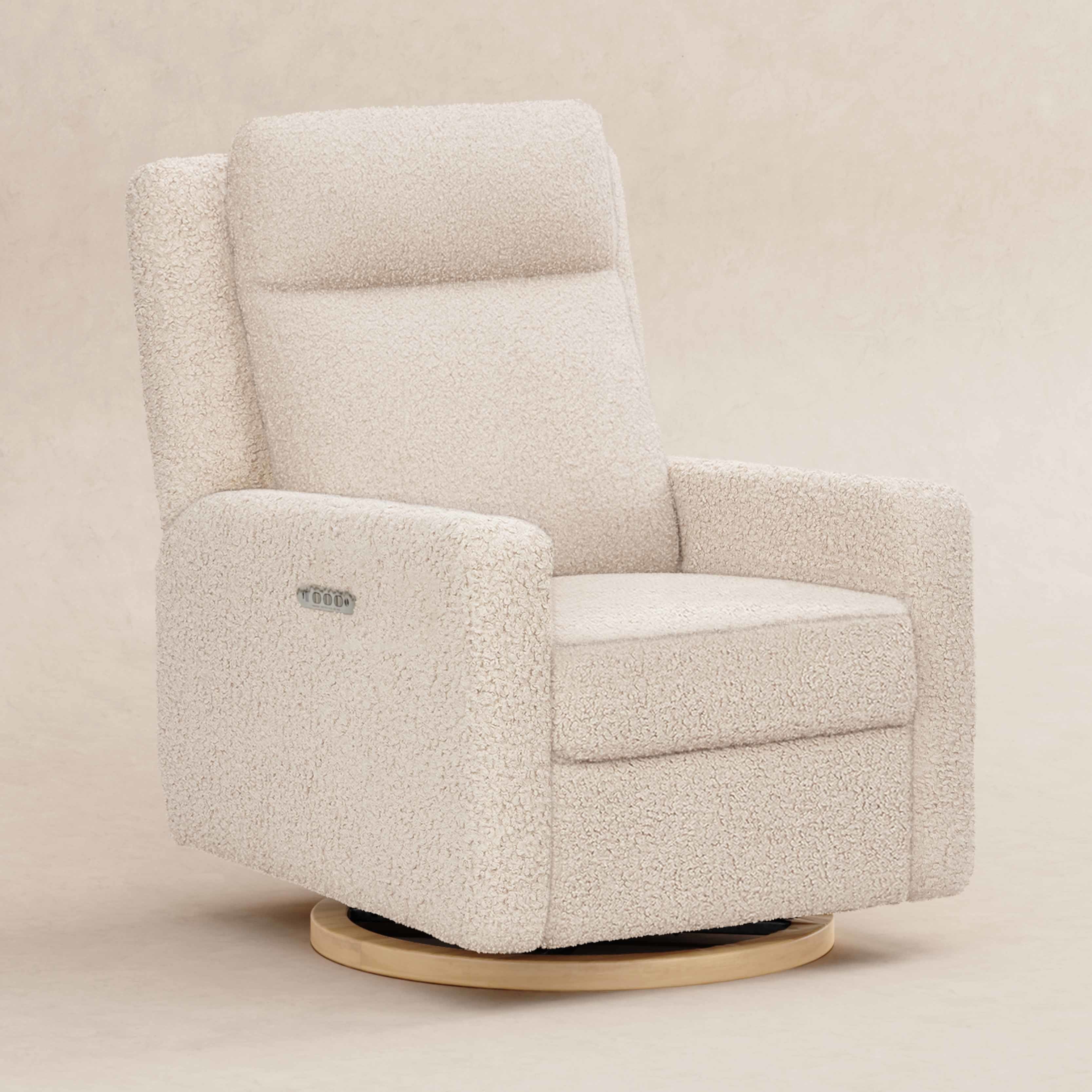 Babyletto Sigi Pro Power Recliner & Swivel Glider with Power Adjustable Headrest and Lumbar Support - Image 6