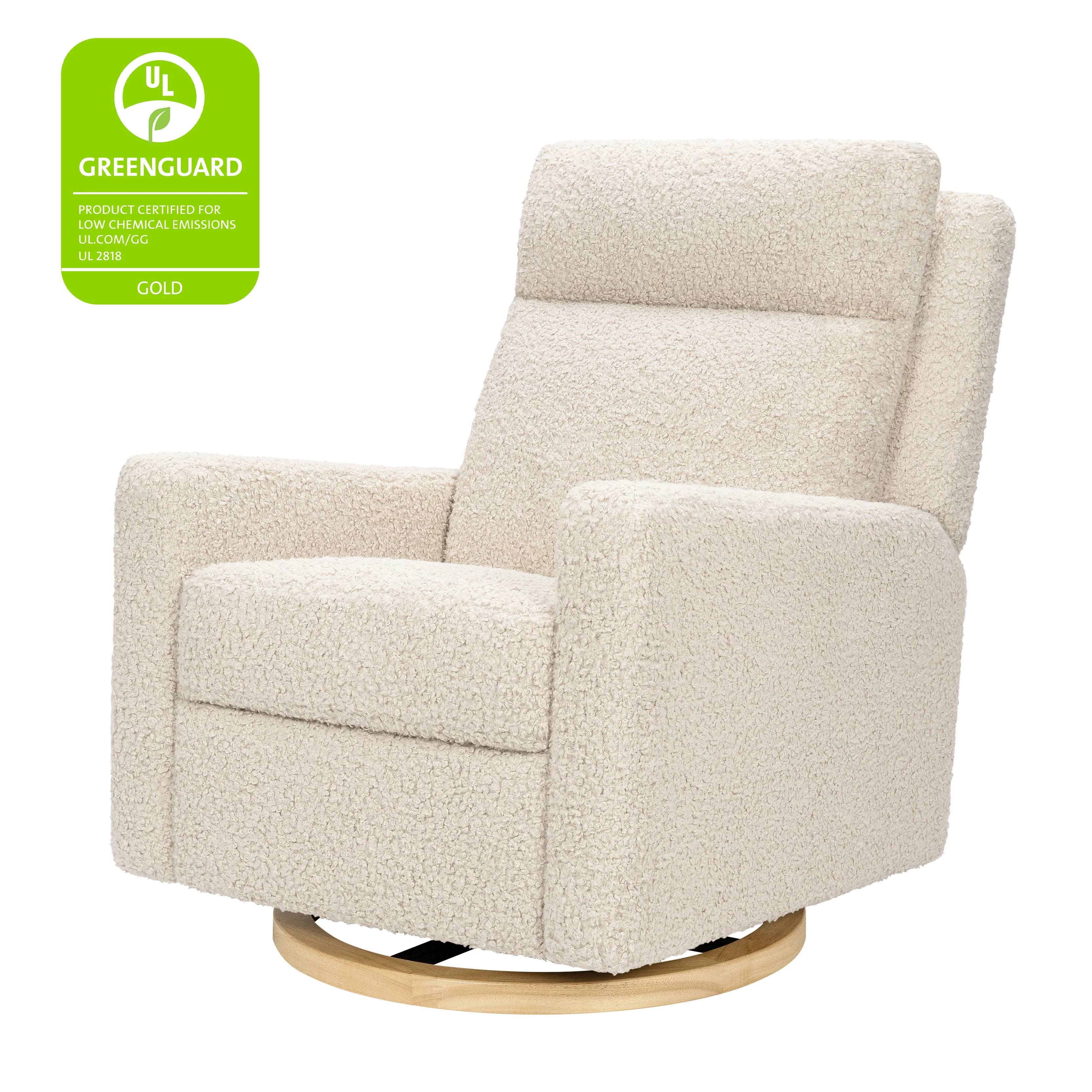 Babyletto Sigi Pro Power Recliner & Swivel Glider with Power Adjustable Headrest and Lumbar Support - Image 8