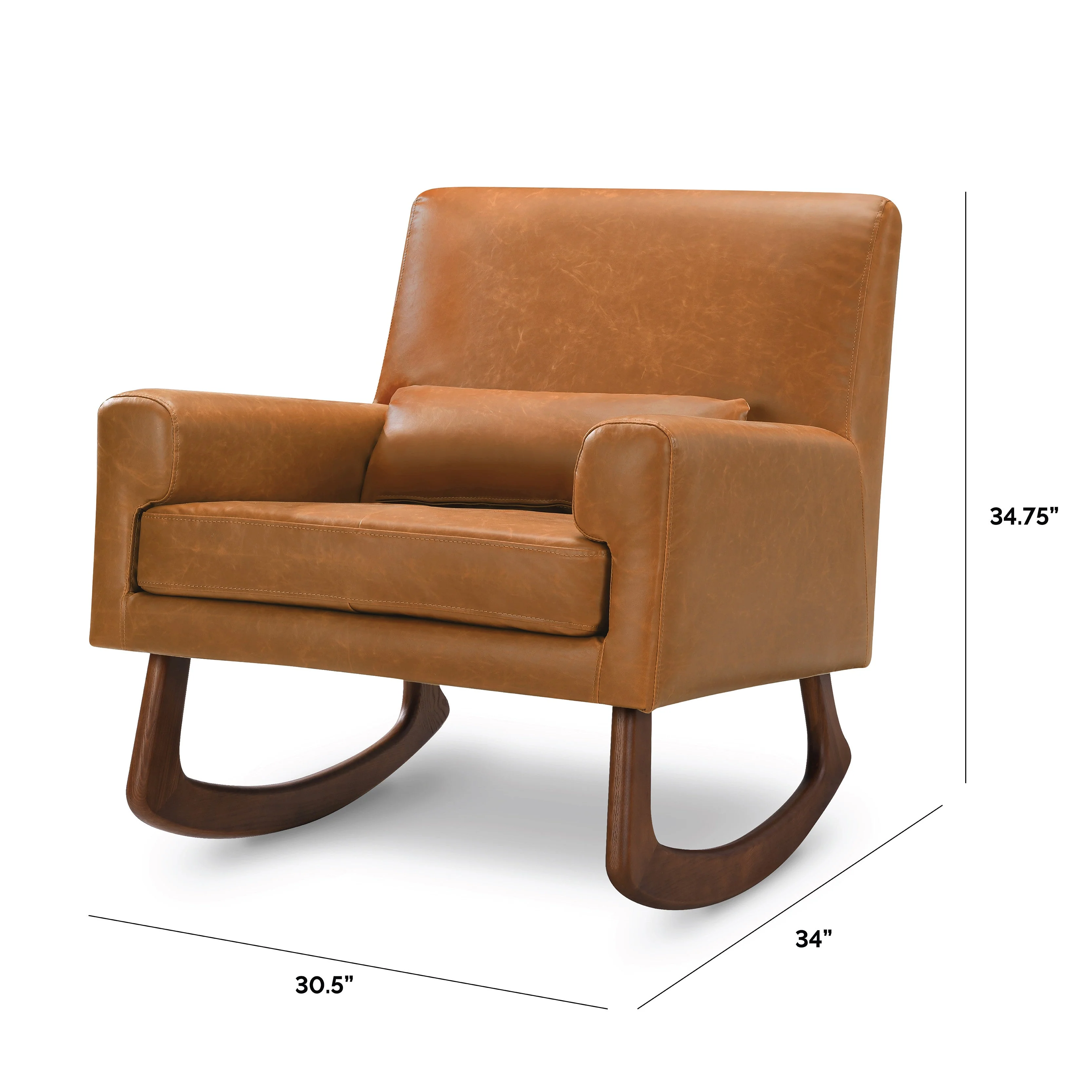 Babyletto Sleepytime Rocker in Vegan Leather - Image 6