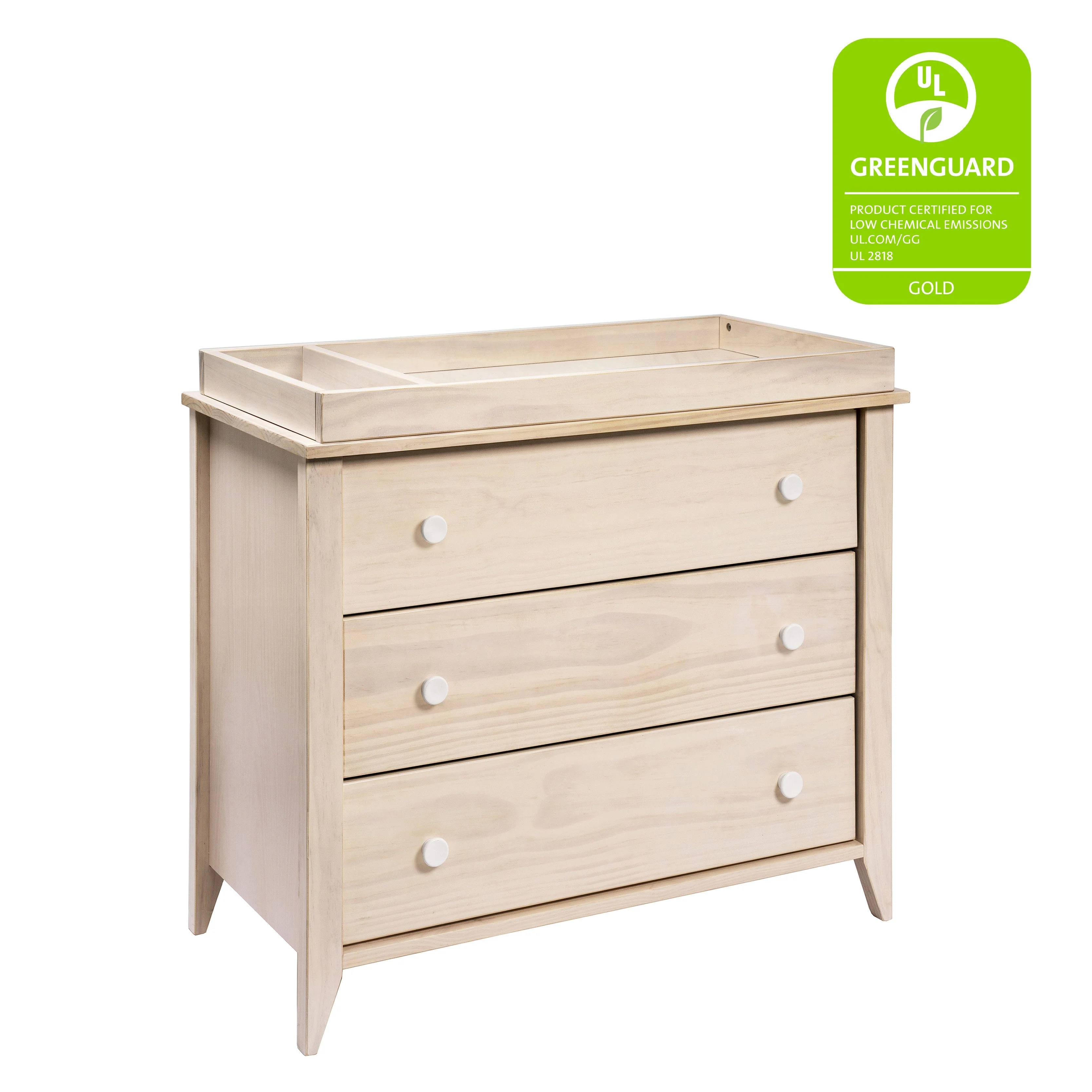 Babyletto Sprout 3-Drawer Changer Dresser with Removable Changing Tray - Image 8