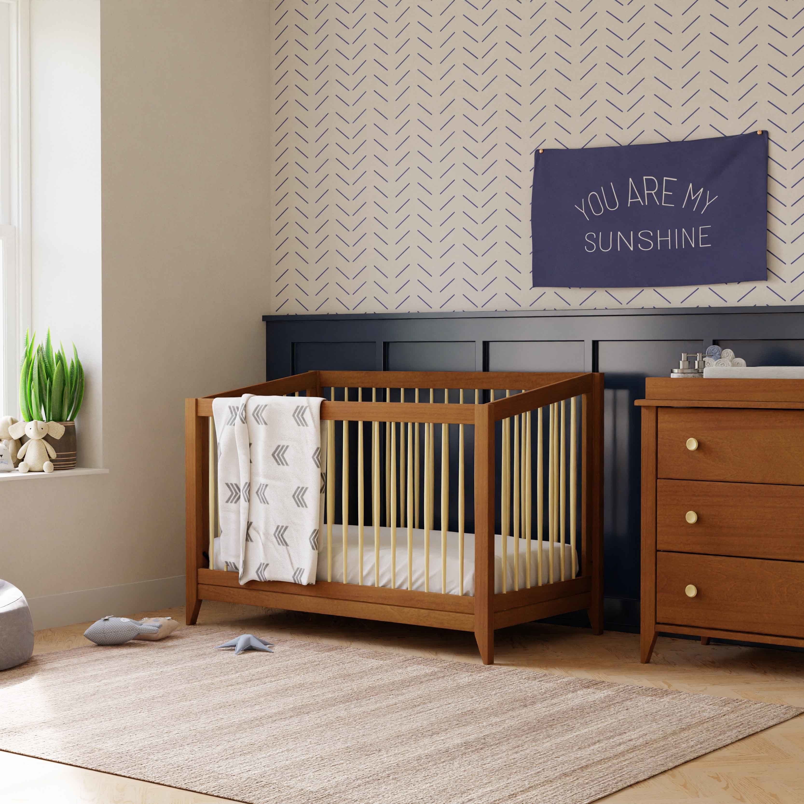 Babyletto Sprout 4-in-1 Convertible Crib with Toddler Bed Conversion Kit - Image 3