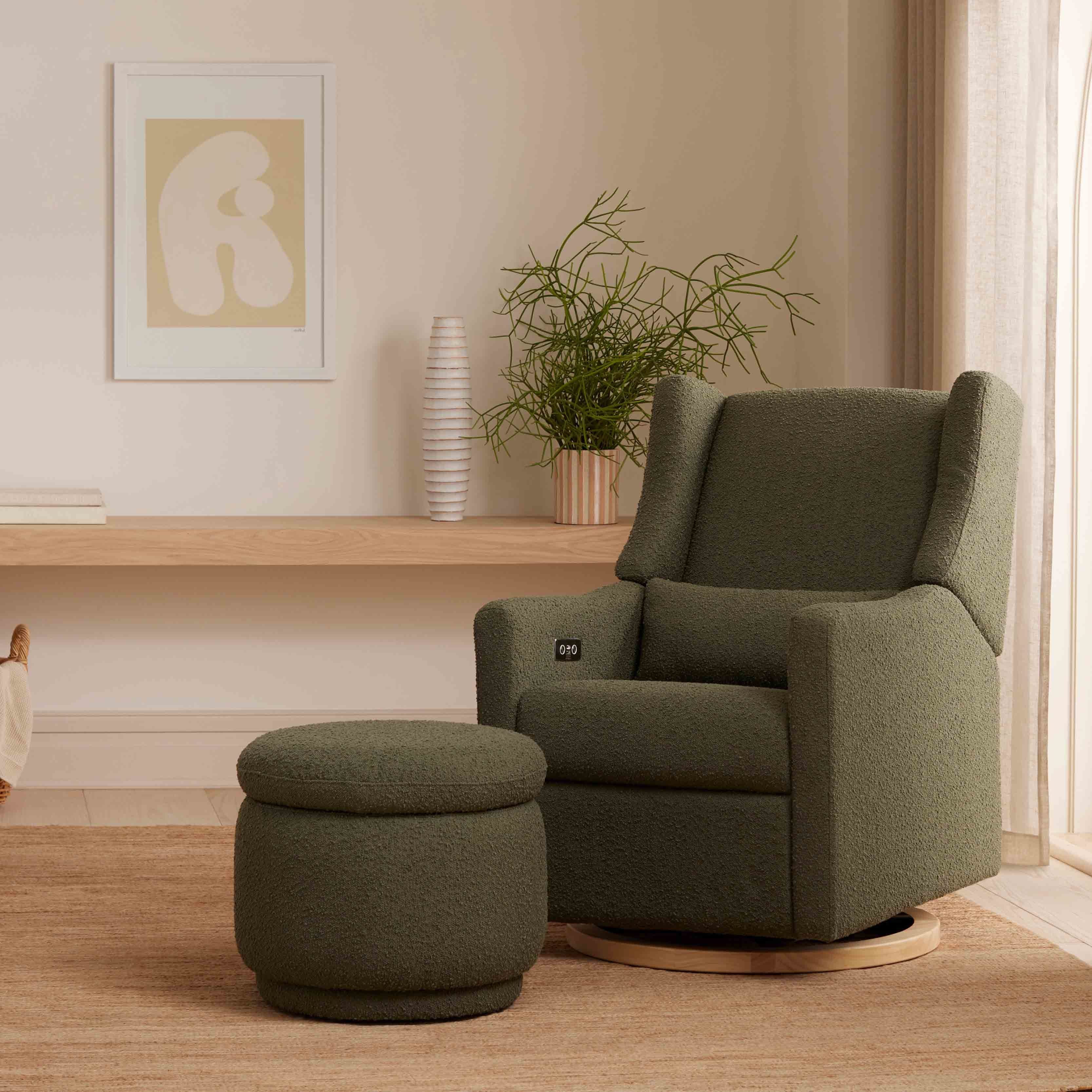Babyletto Enoki Storage Ottoman in Boucle - Image 4