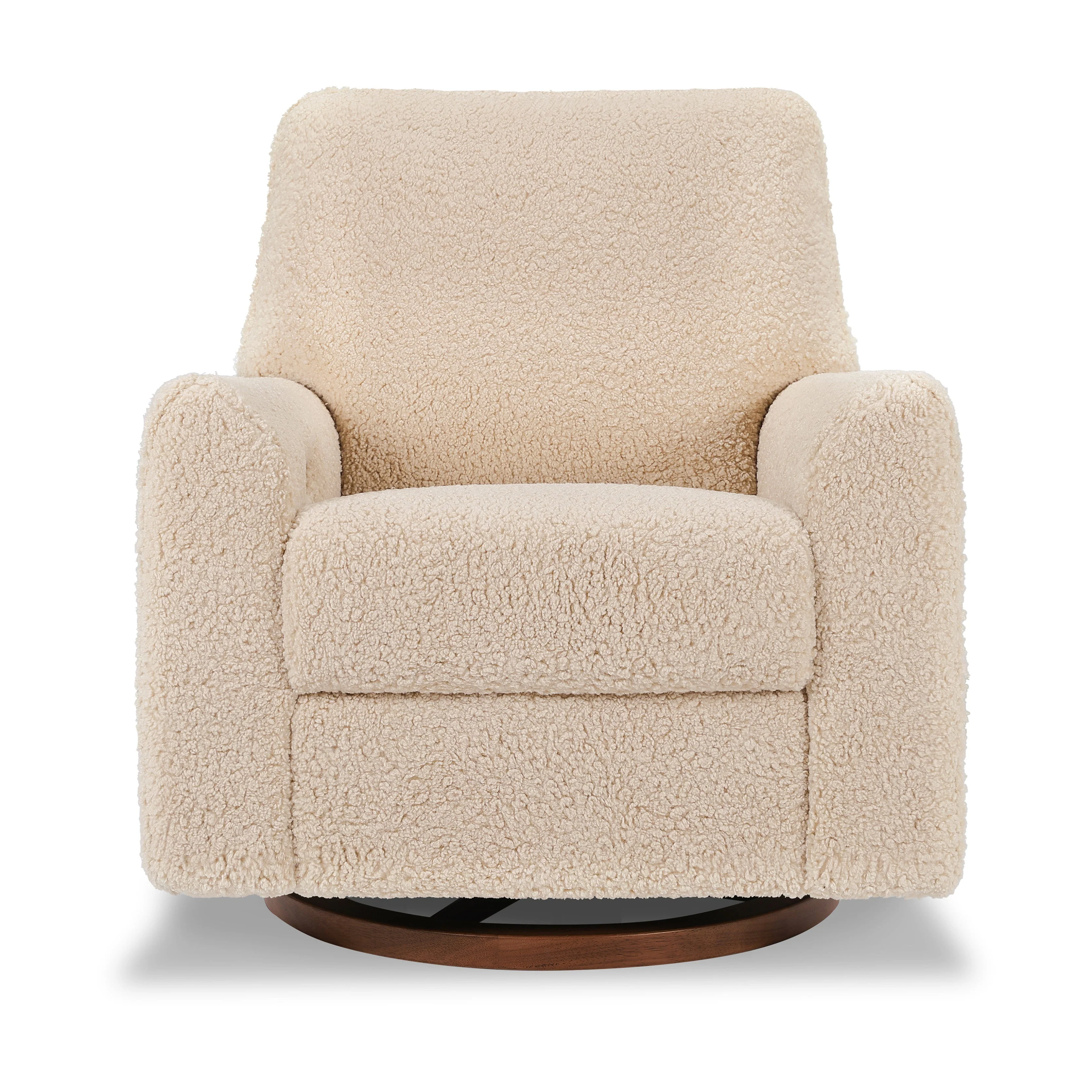 Babyletto Sunday Power Recliner and Swivel Glider in Shearling - Image 6