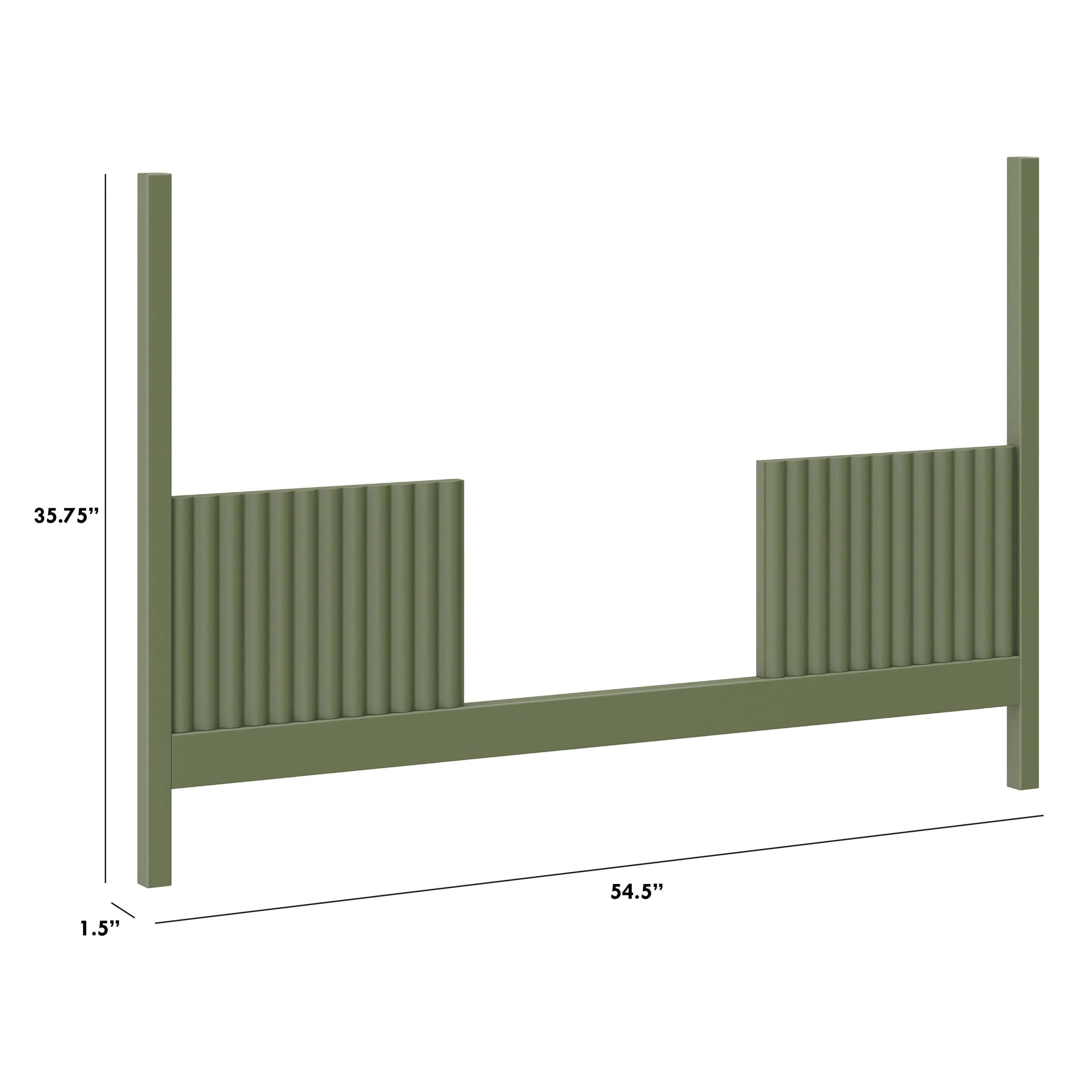 Babyletto Toddler Bed Conversion Kit for Moab 3-in-1 Convertible Crib - Image 4
