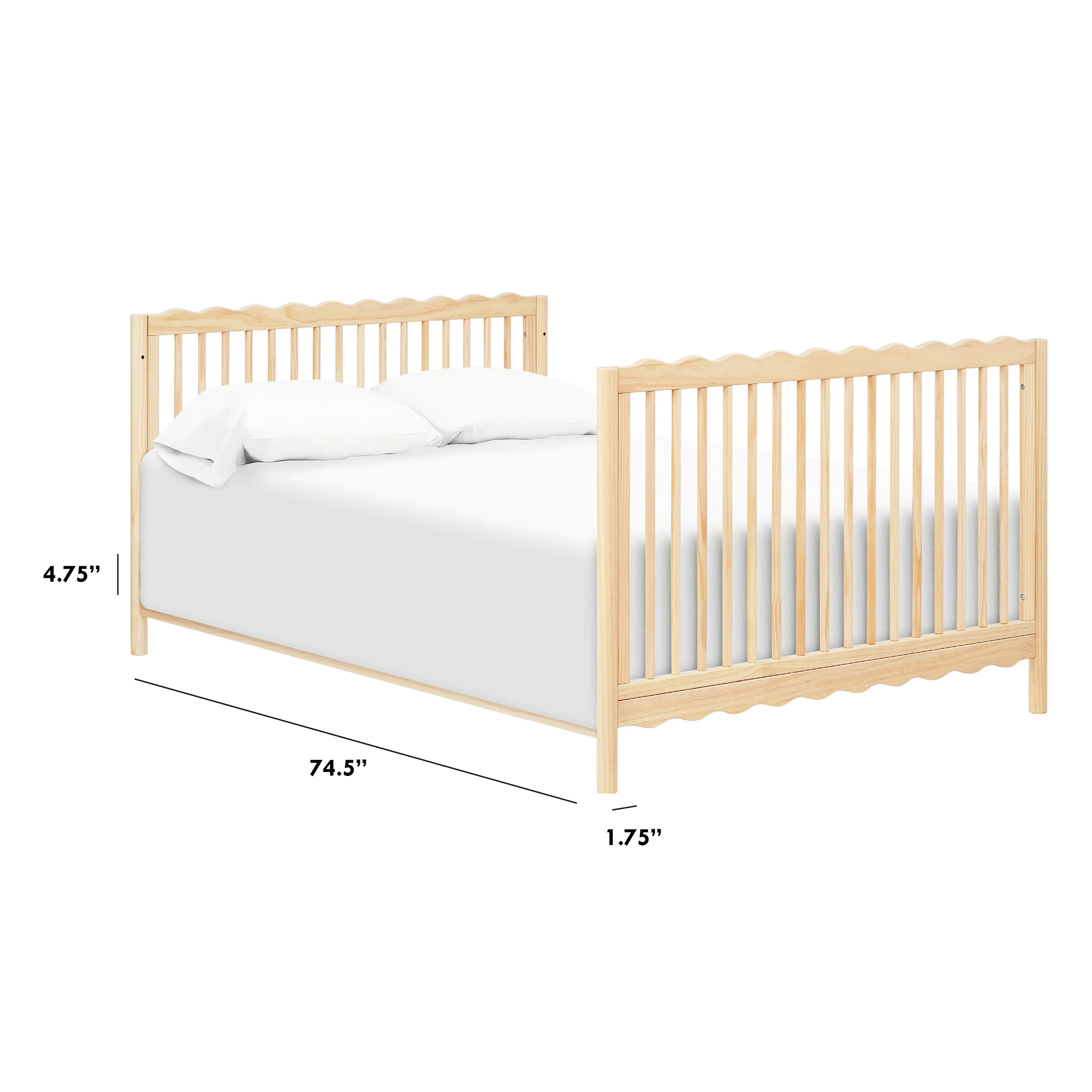 Babyletto Twin/Full-Size Bed Conversion Kit (M5789) - Image 15