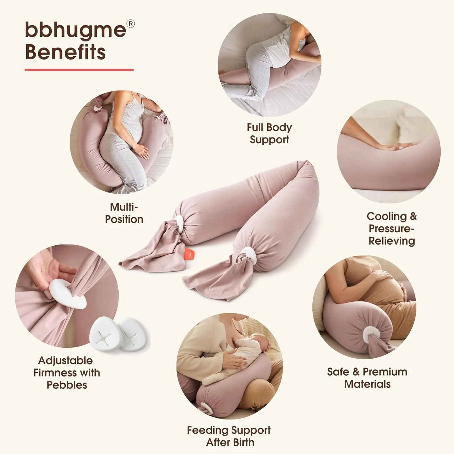 BBhugme Pregnancy Pillow - Image 6