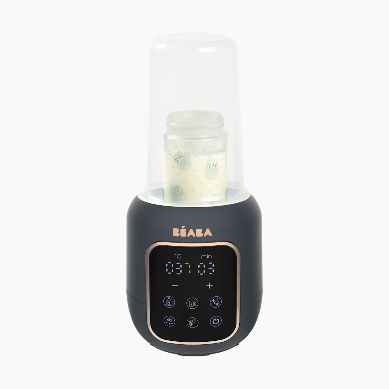 Beaba Multi Milk Baby Bottle & Jar Warmer - Midnight Blue - Image 3